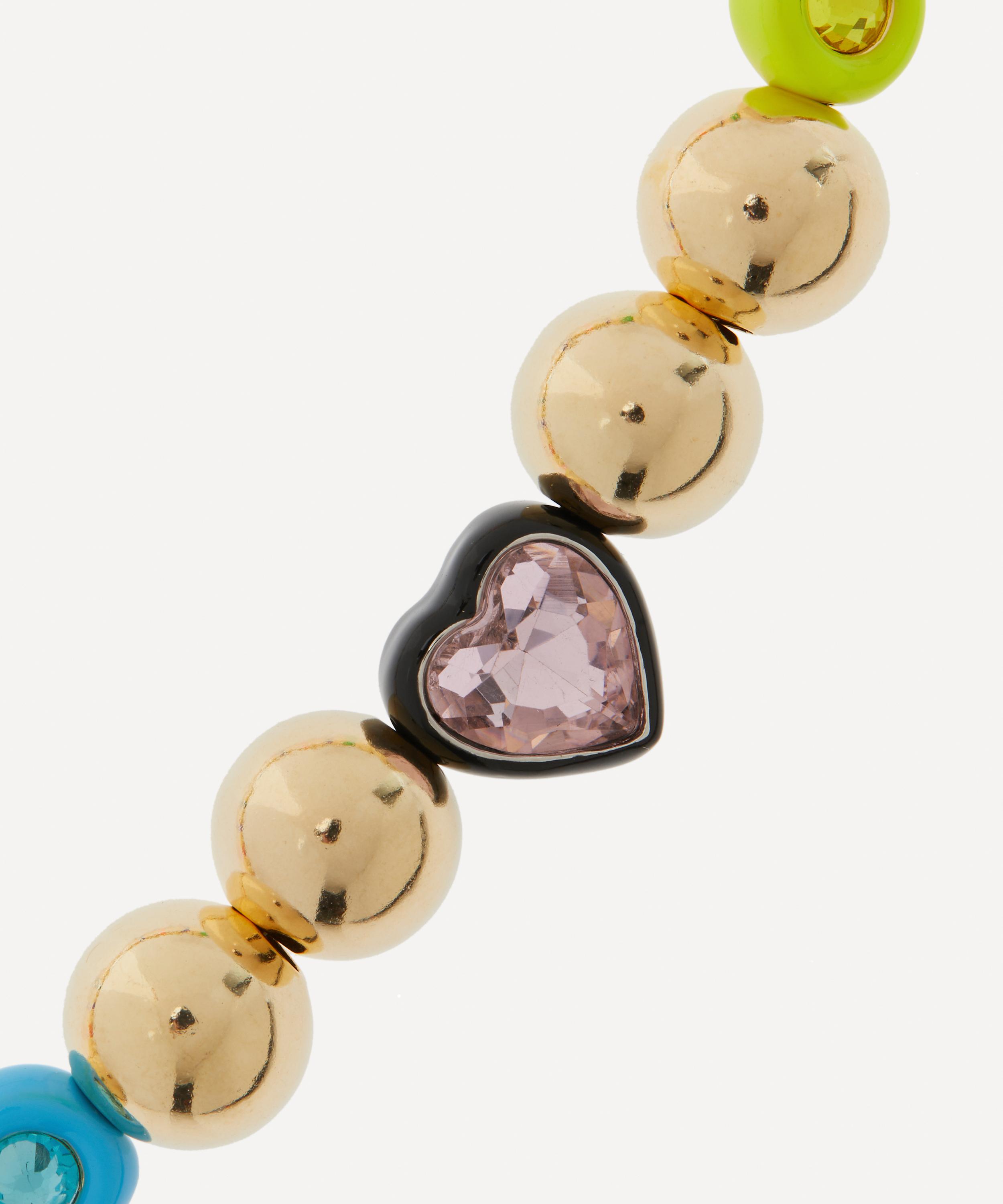 Martha Calvo - 14ct Gold-Plated Elton Bead Necklace image number 1