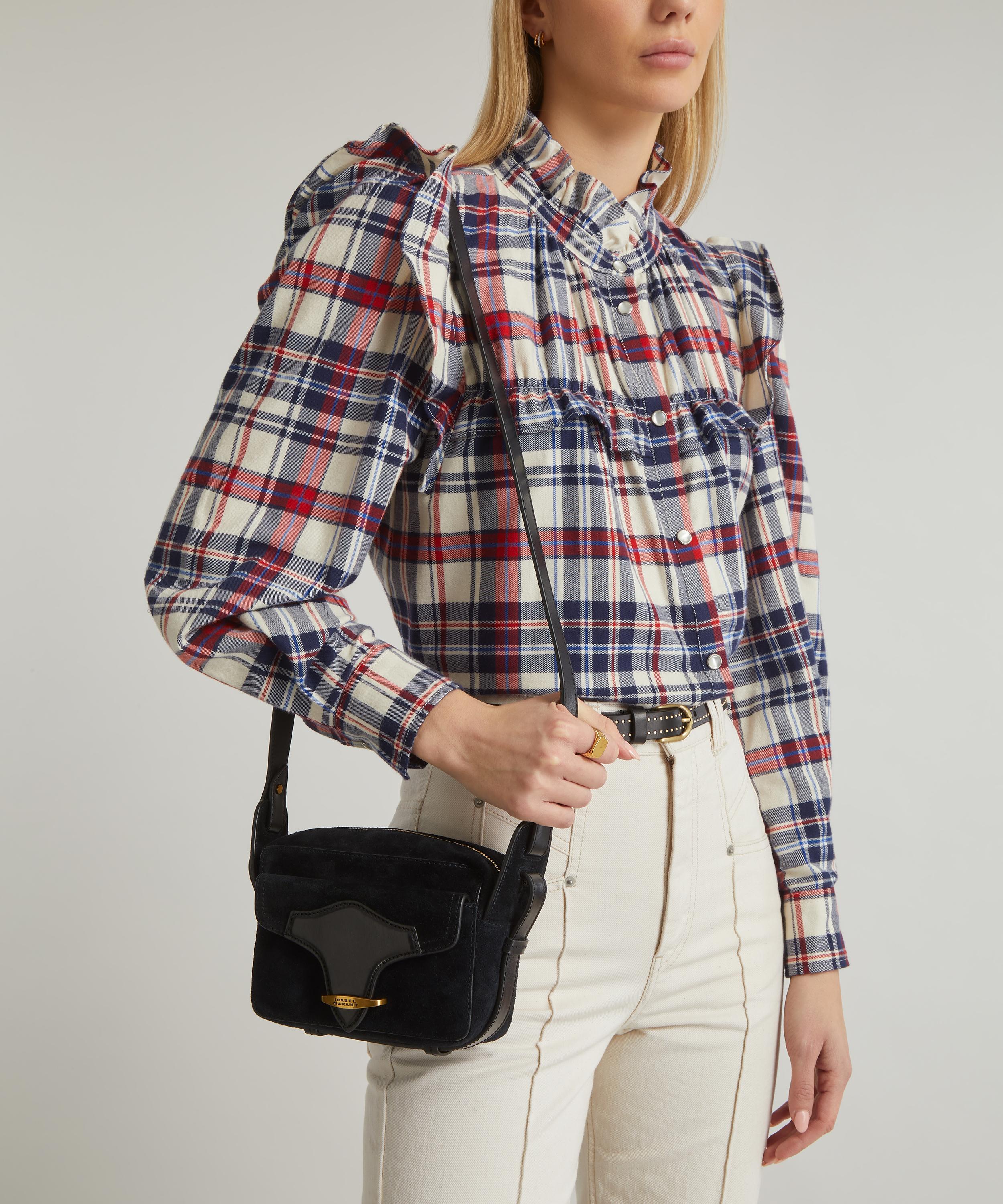 Burberry - nova check pocketed shirt - women - dstore online