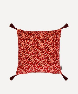 Liberty - Year of the Rabbit Square Velvet Cushion image number 1