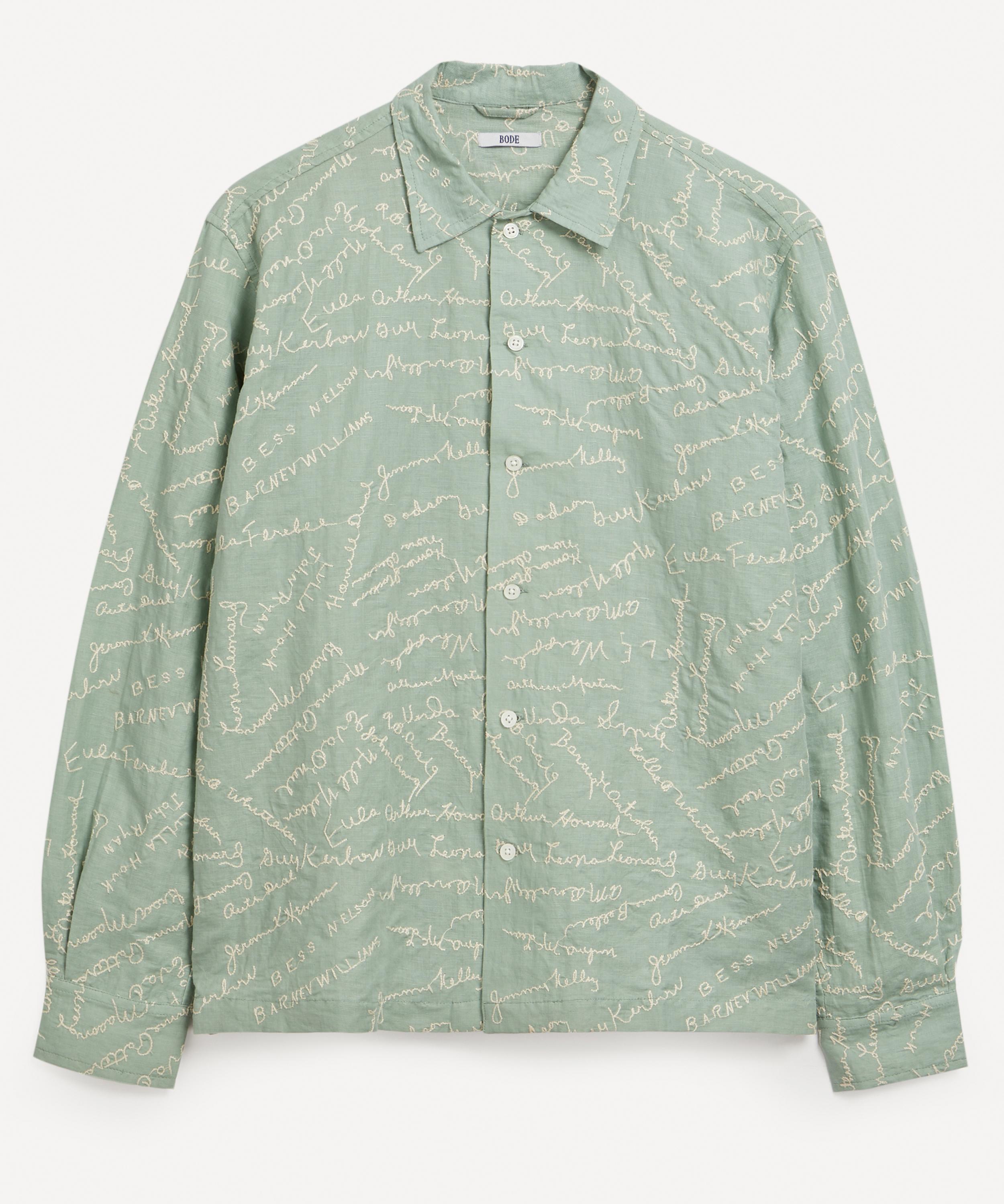 Bode - Powder Signature Long-Sleeve Shirt image number 0