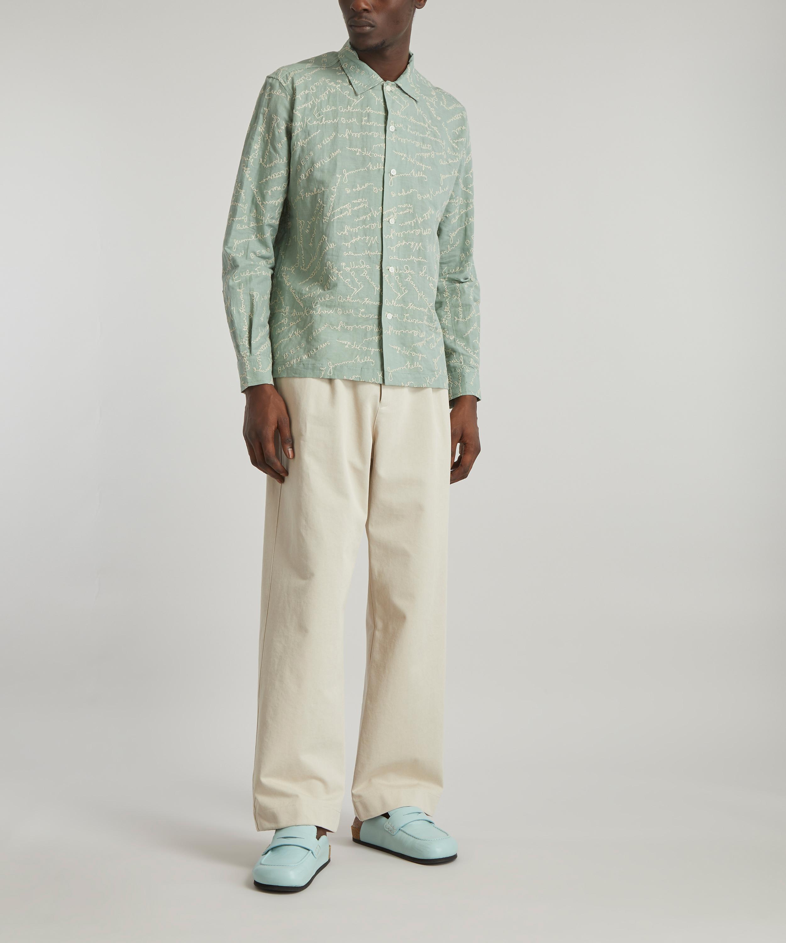Bode - Powder Signature Long-Sleeve Shirt image number 1