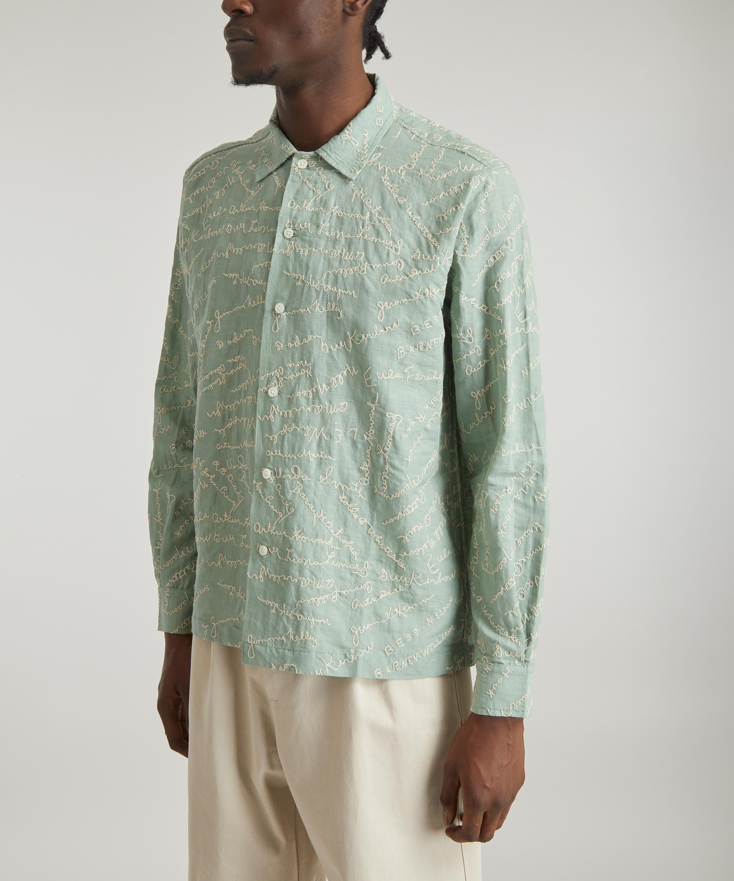 Bode - Powder Signature Long-Sleeve Shirt image number 2