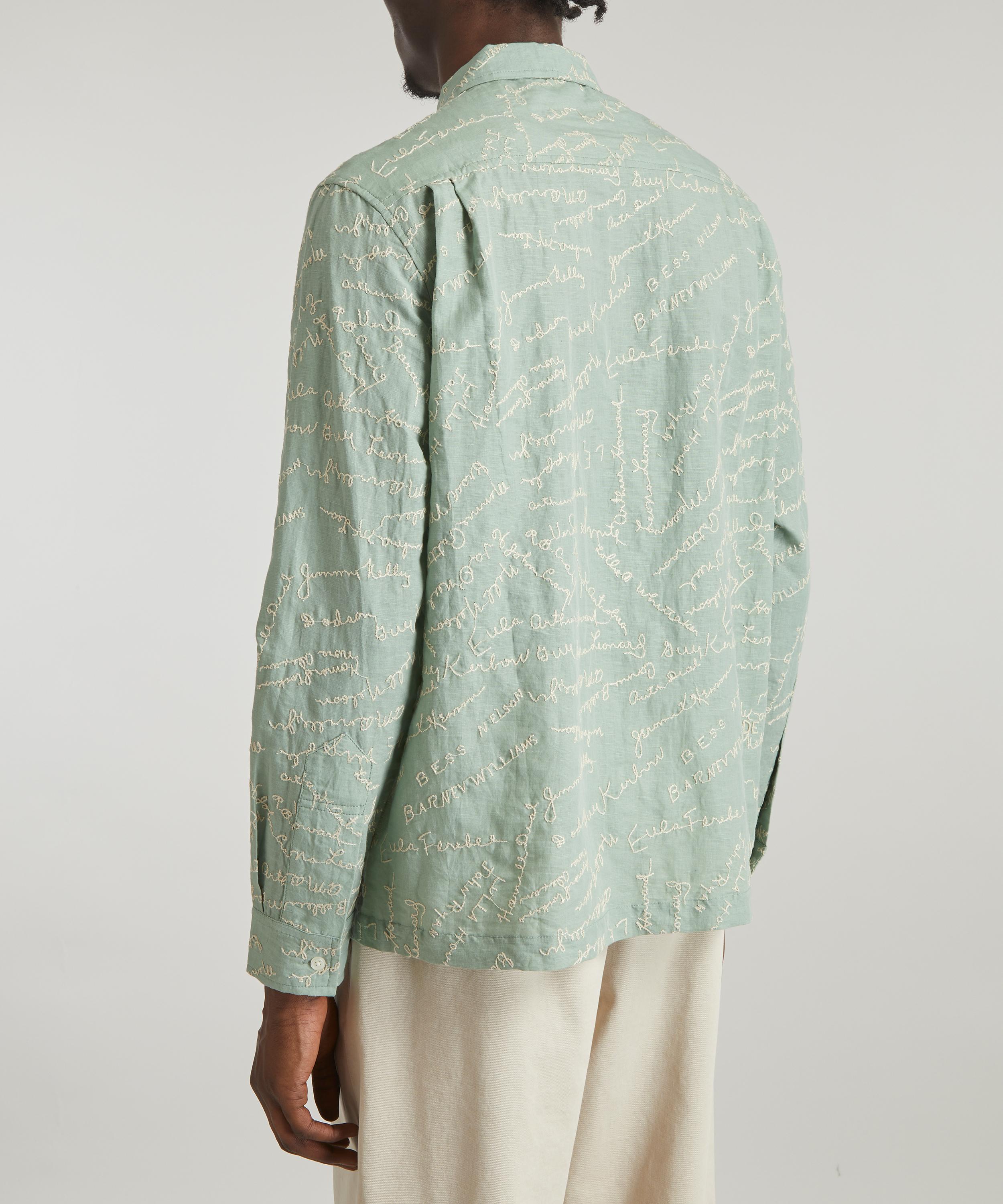 Bode Powder Signature Long-Sleeve Shirt | Liberty