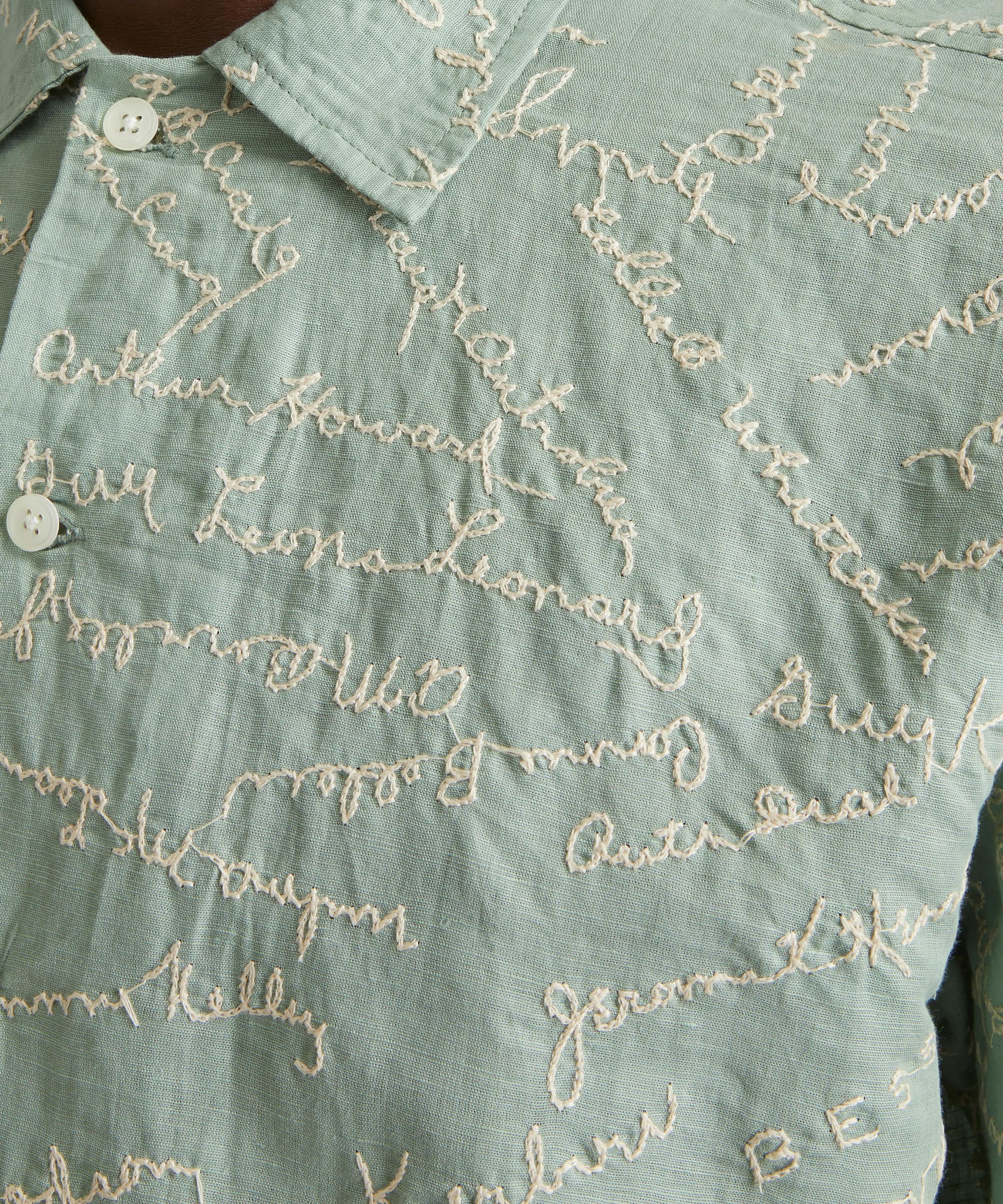 Bode - Powder Signature Long-Sleeve Shirt image number 4