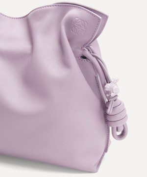 Loewe - Monochrome Flamenco Leather Clutch Bag image number 4