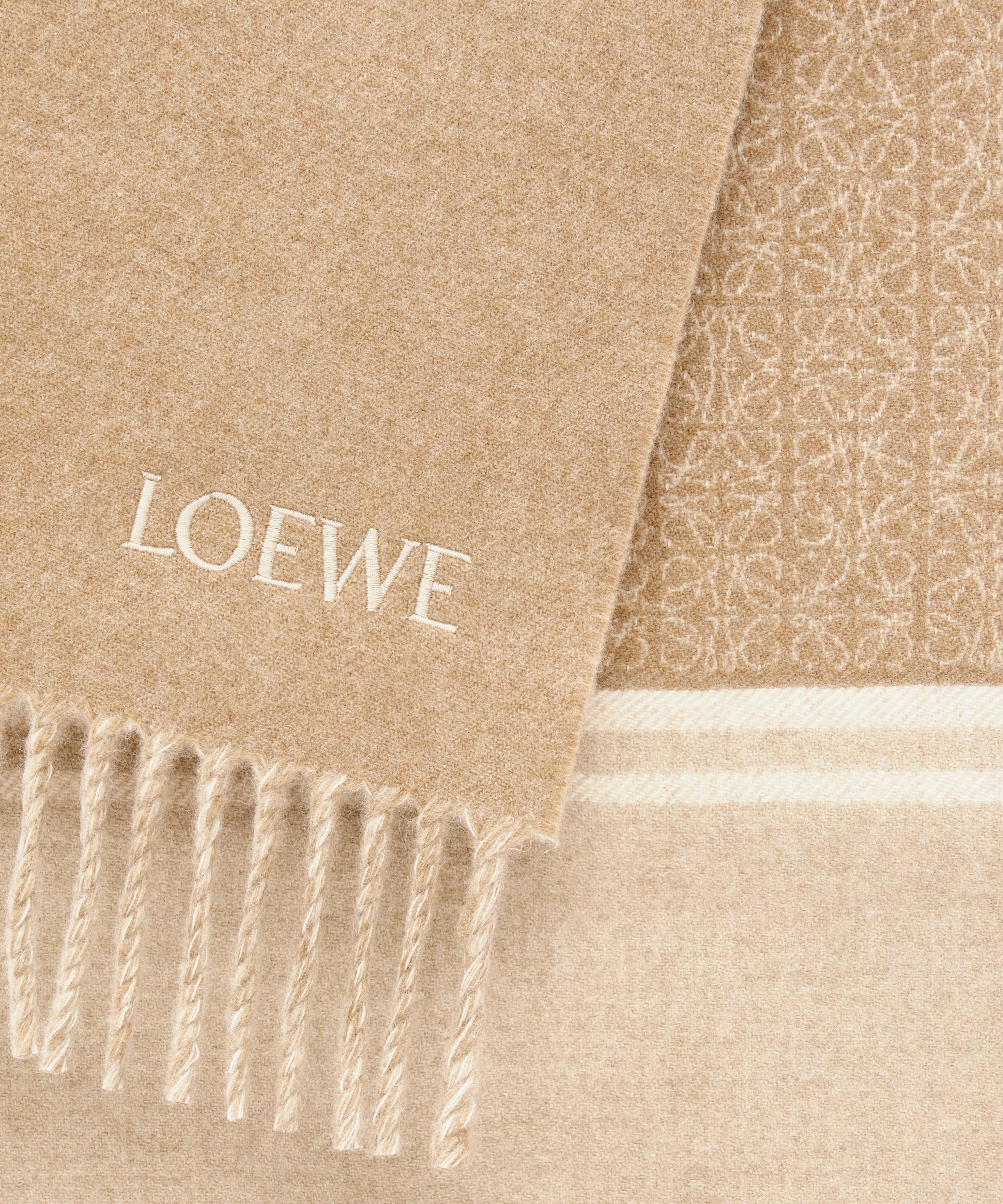 Loewe - Skinny Anagram Wool-Blend Scarf image number 2