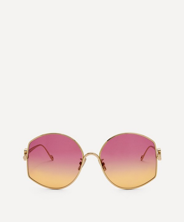 Loewe - Oversize Metal Sunglasses image number null