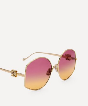 Loewe - Oversize Metal Sunglasses image number 3