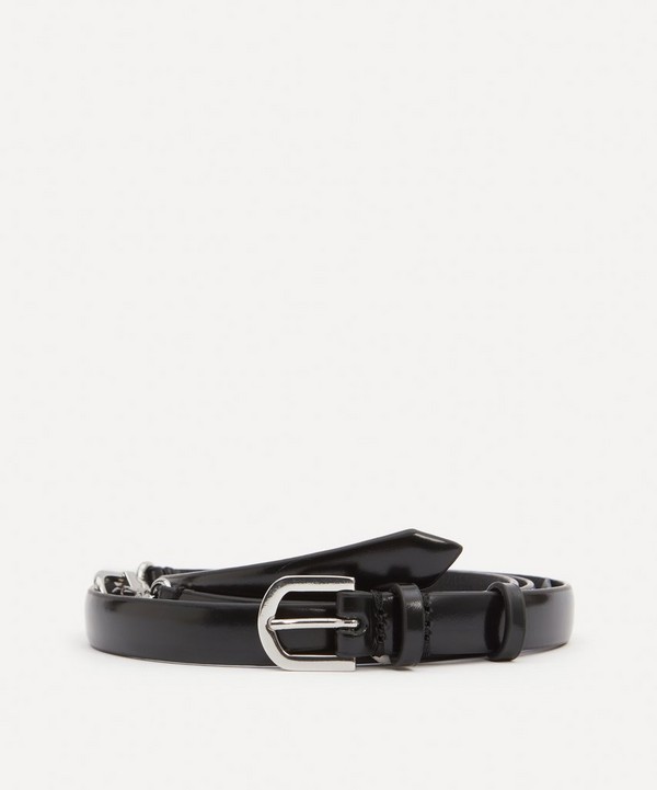 Toteme - Double Clasp Leather Belt image number null