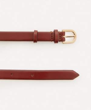 Toteme - Double Clasp Leather Belt image number 1