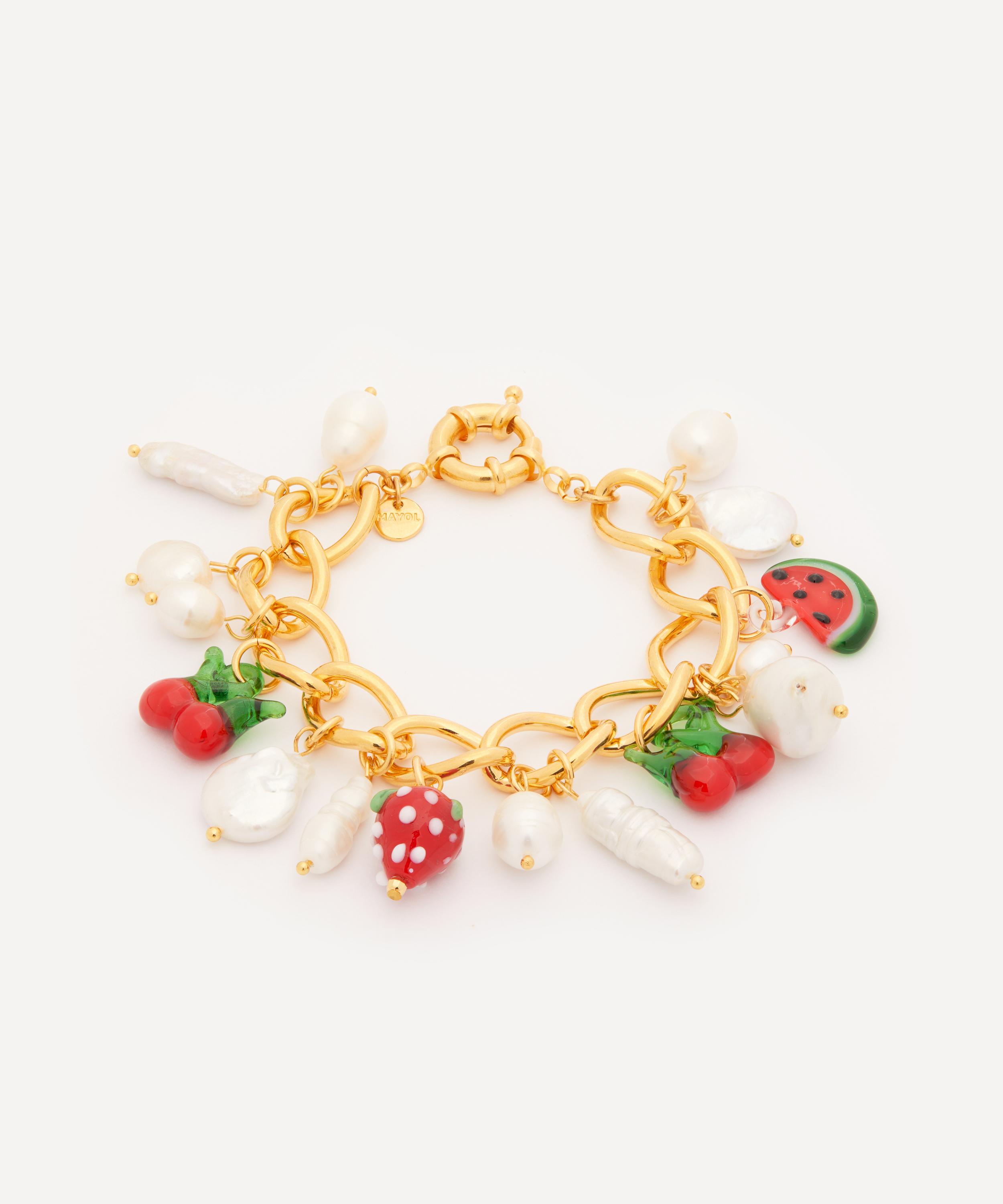 Mayol - 24ct Gold-Plated Casa Del Rytmo Charm Bracelet image number 0