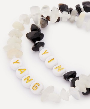 TBalance Crystals - Yin Yang Gemstone Bracelet Pair image number 2