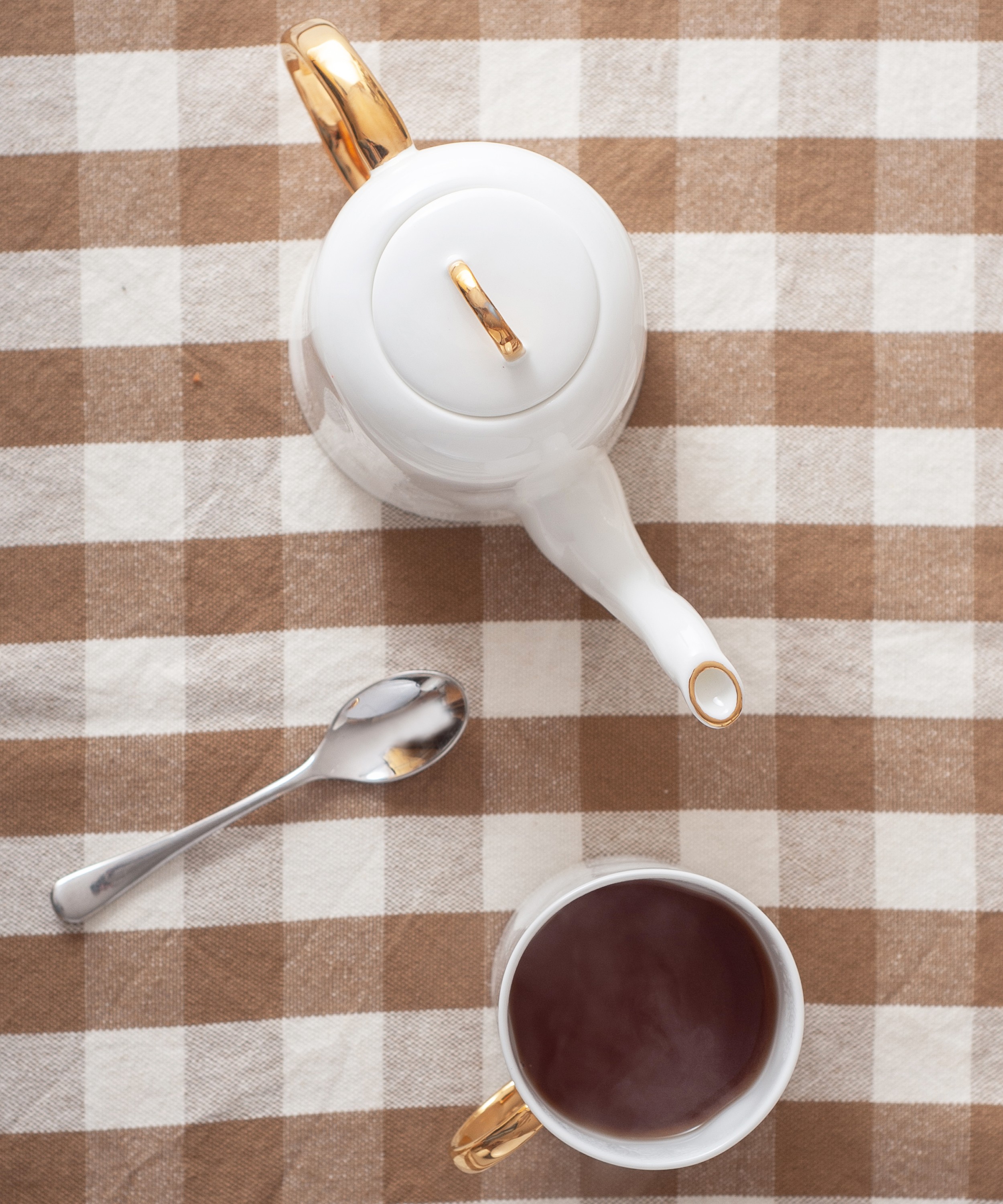 Feldspar - Small Gold Teapot image number 1