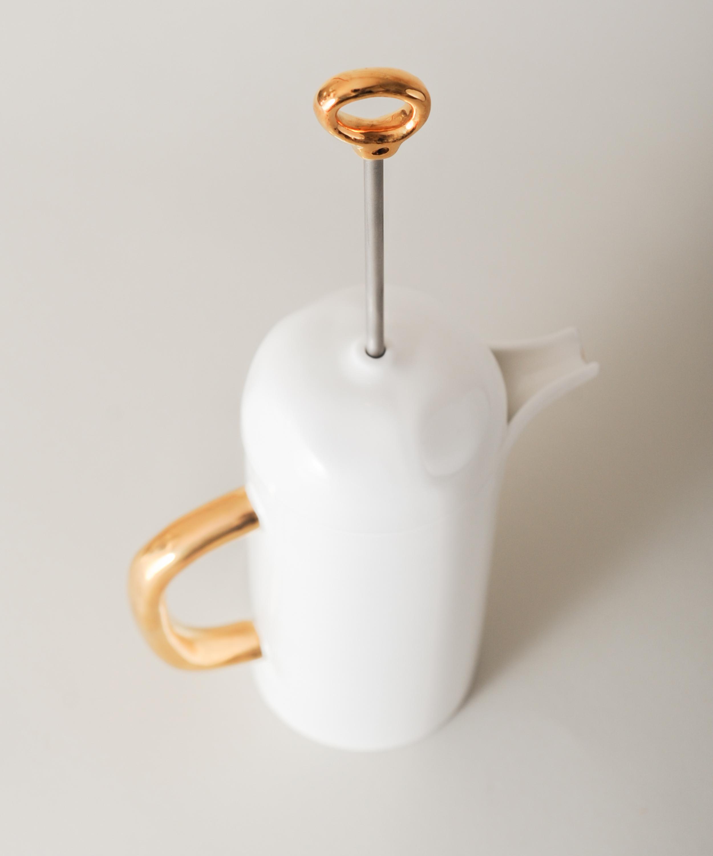 Feldspar - Small Gold Cafetière image number 5