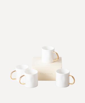 Feldspar - Gold Espresso Mug Set of 4 image number 0