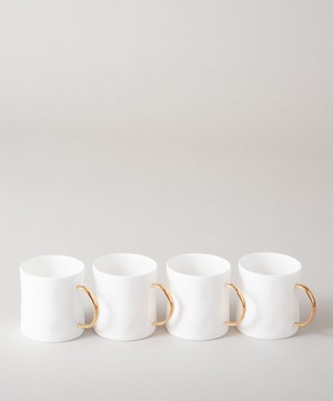 Feldspar - Gold Coffee Mug Set of 4 image number 2