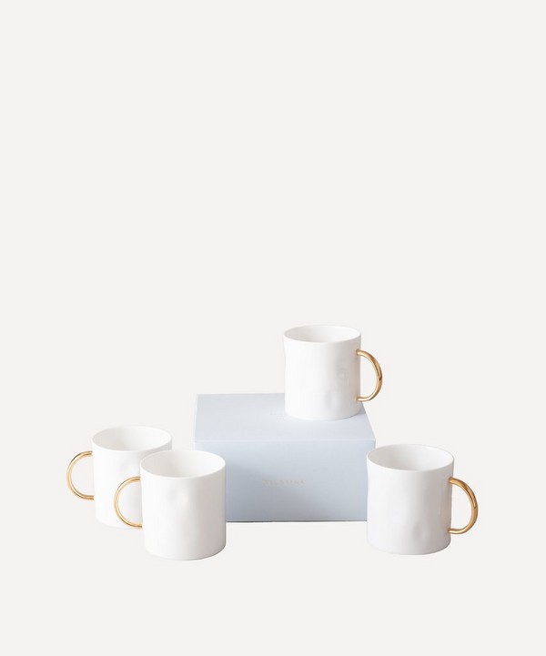 Feldspar - Gold Tea Mug Set of 4 image number null
