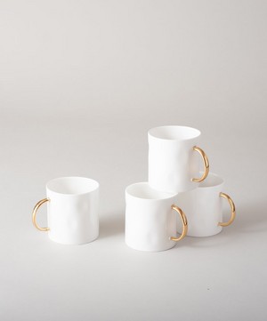 Feldspar - Gold Tea Mug Set of 4 image number 1