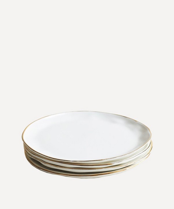Feldspar - Gold Dinner Plate Set of 4