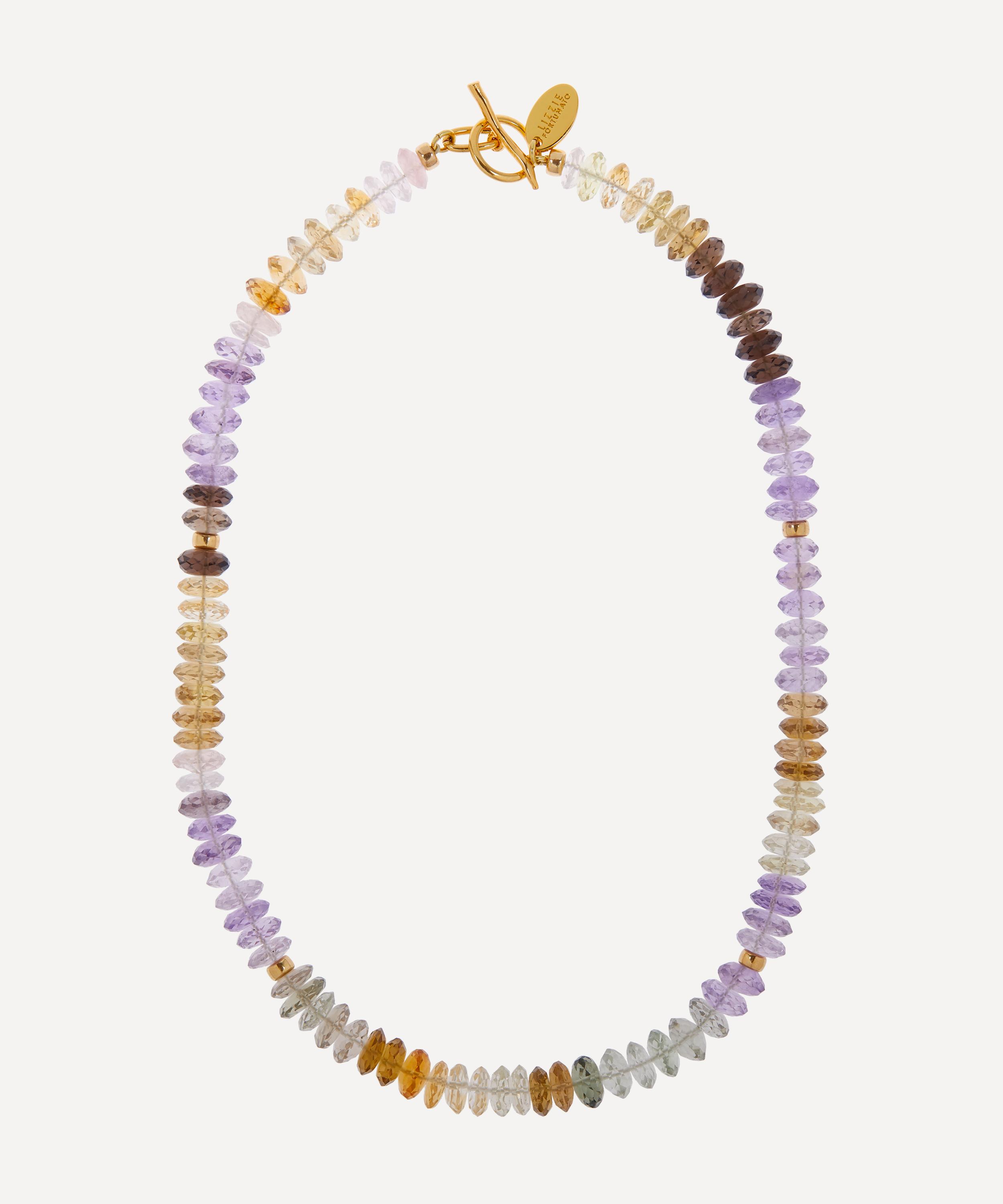 Lizzie Fortunato - Gold-Plated Selena Necklace image number 0