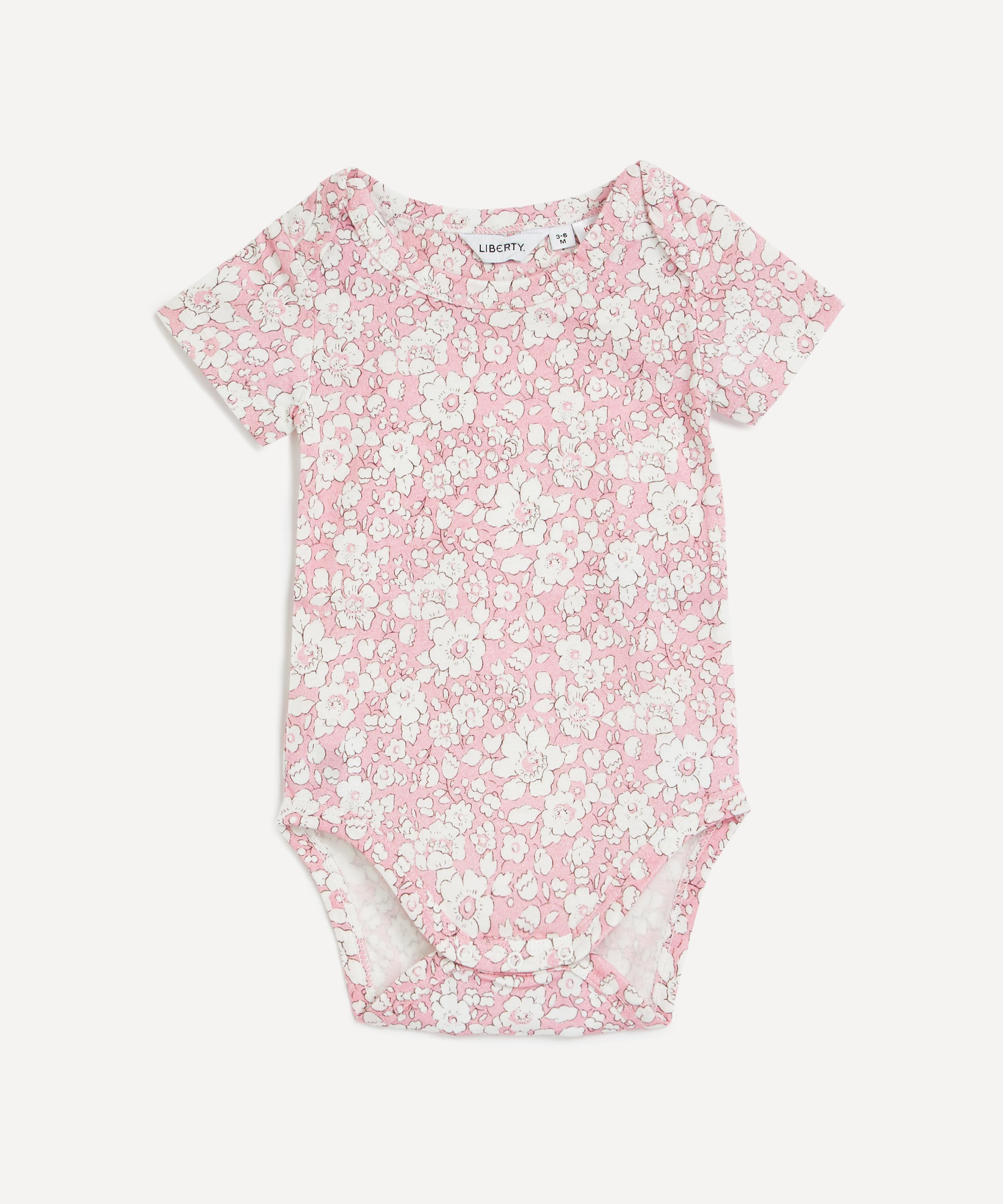 Liberty - Betsy Boo Jersey Short-Sleeve Vest 0-18 Months