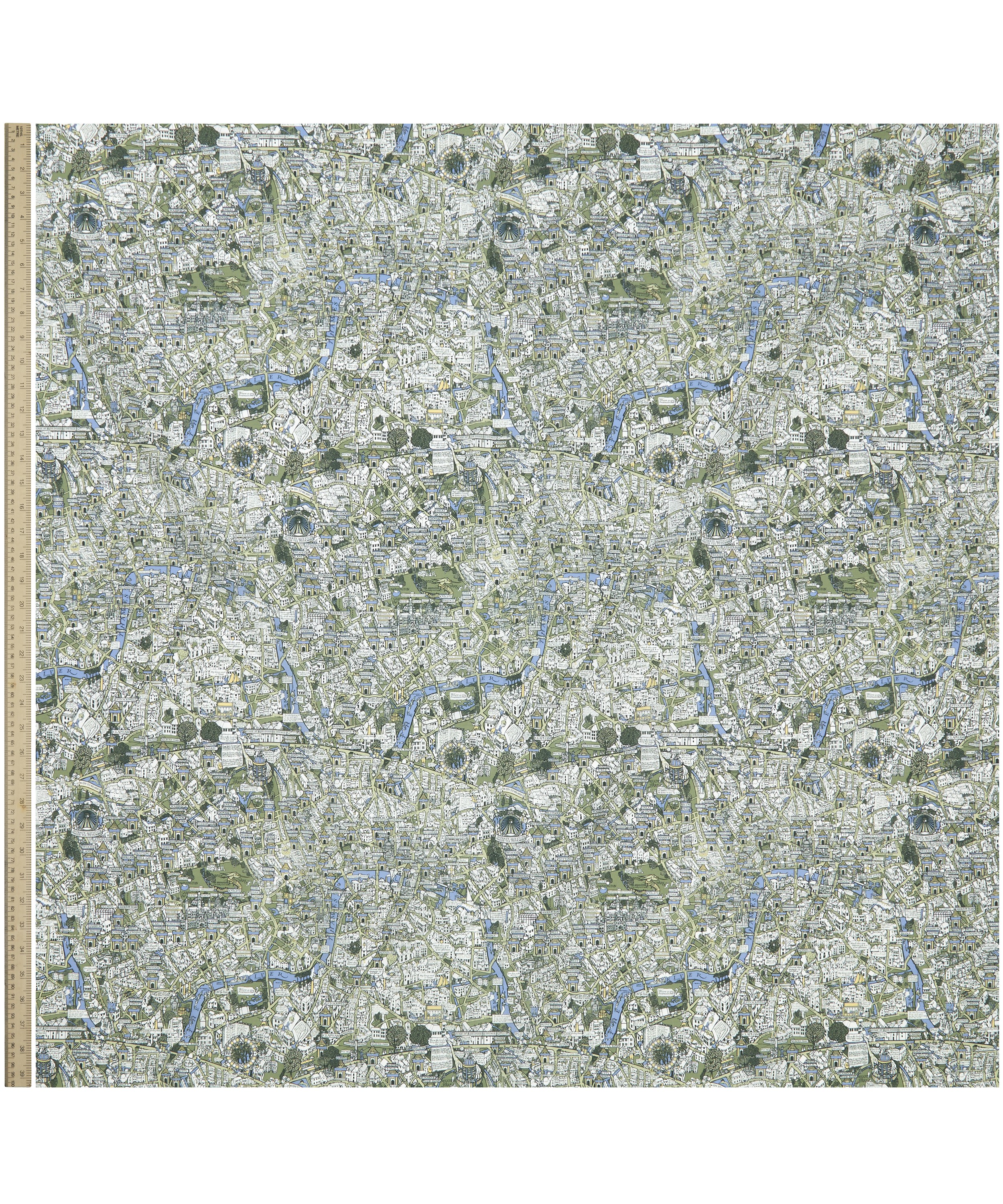 Liberty Fabrics - Big Smoke Organic Tana Lawn™ Cotton image number 1