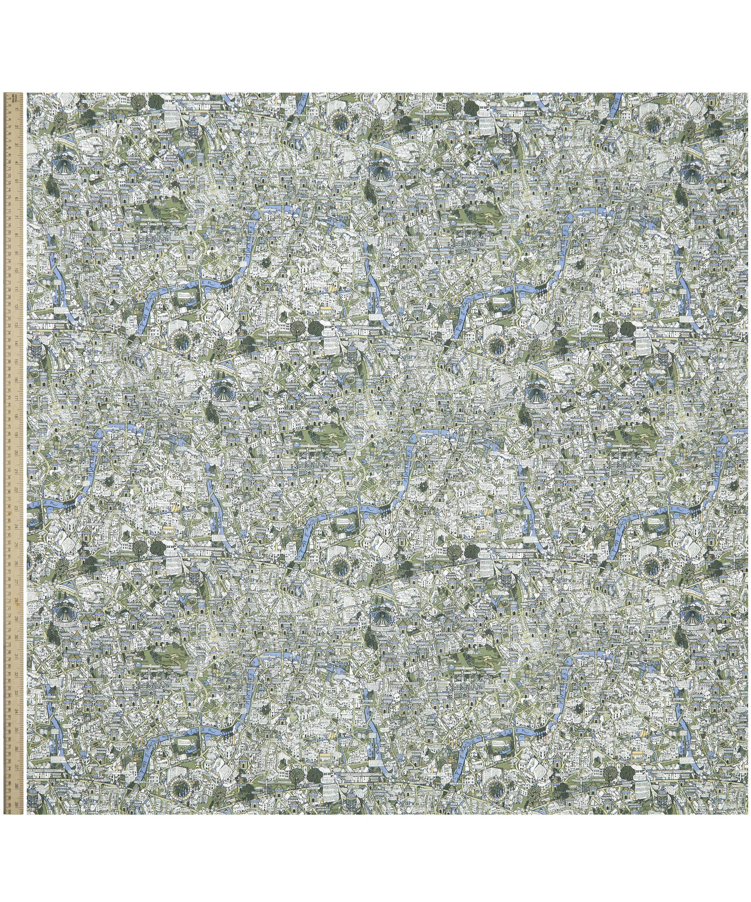 Liberty Fabrics - Big Smoke Organic Tana Lawn™ Cotton image number 1