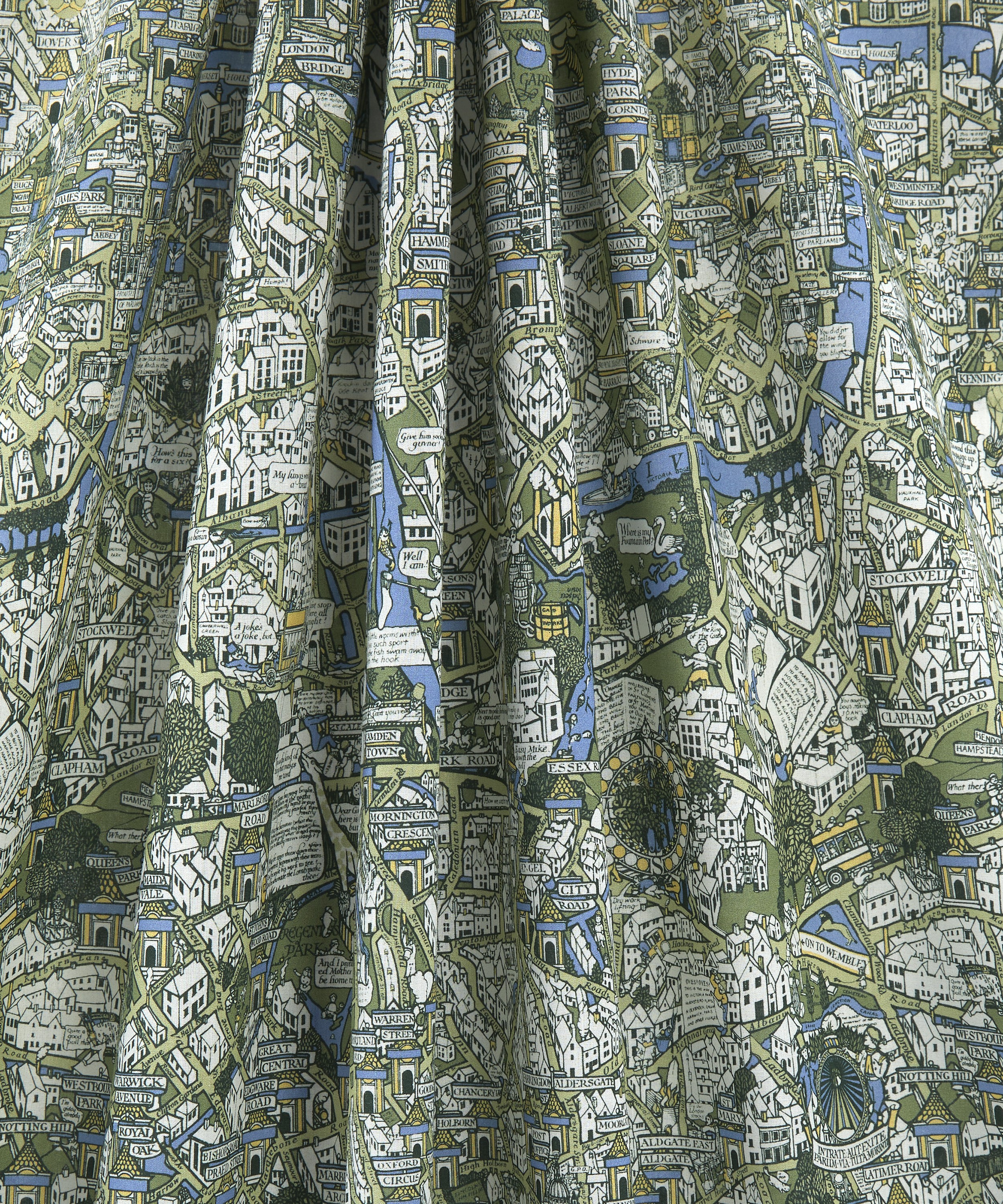 Liberty Fabrics - Big Smoke Organic Tana Lawn™ Cotton image number 2