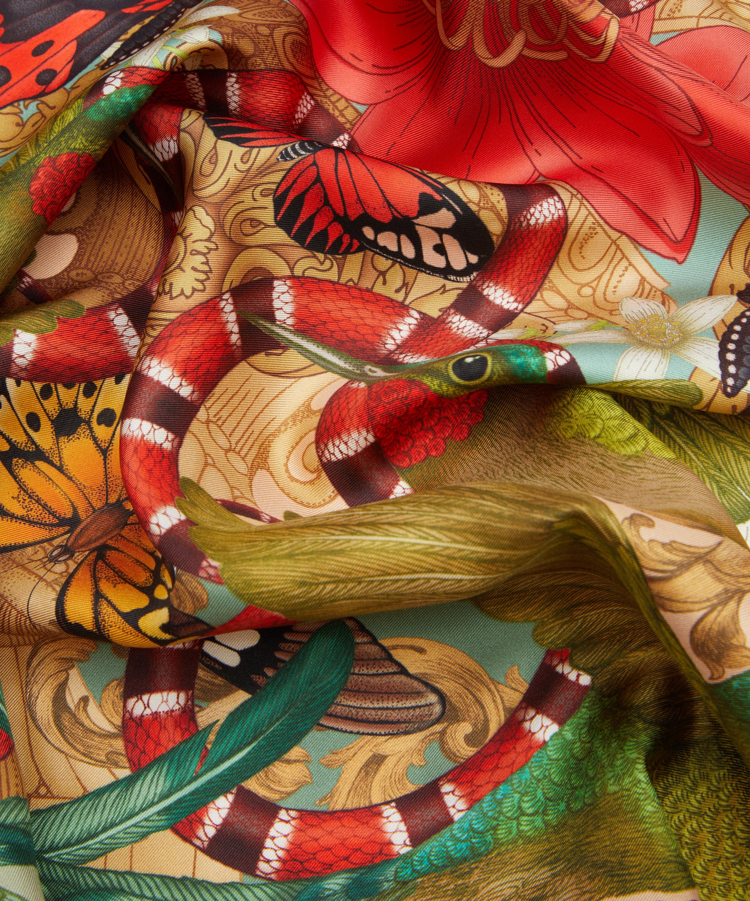 Emily Carter - The Hummingbird and Lotus Scarf image number 3