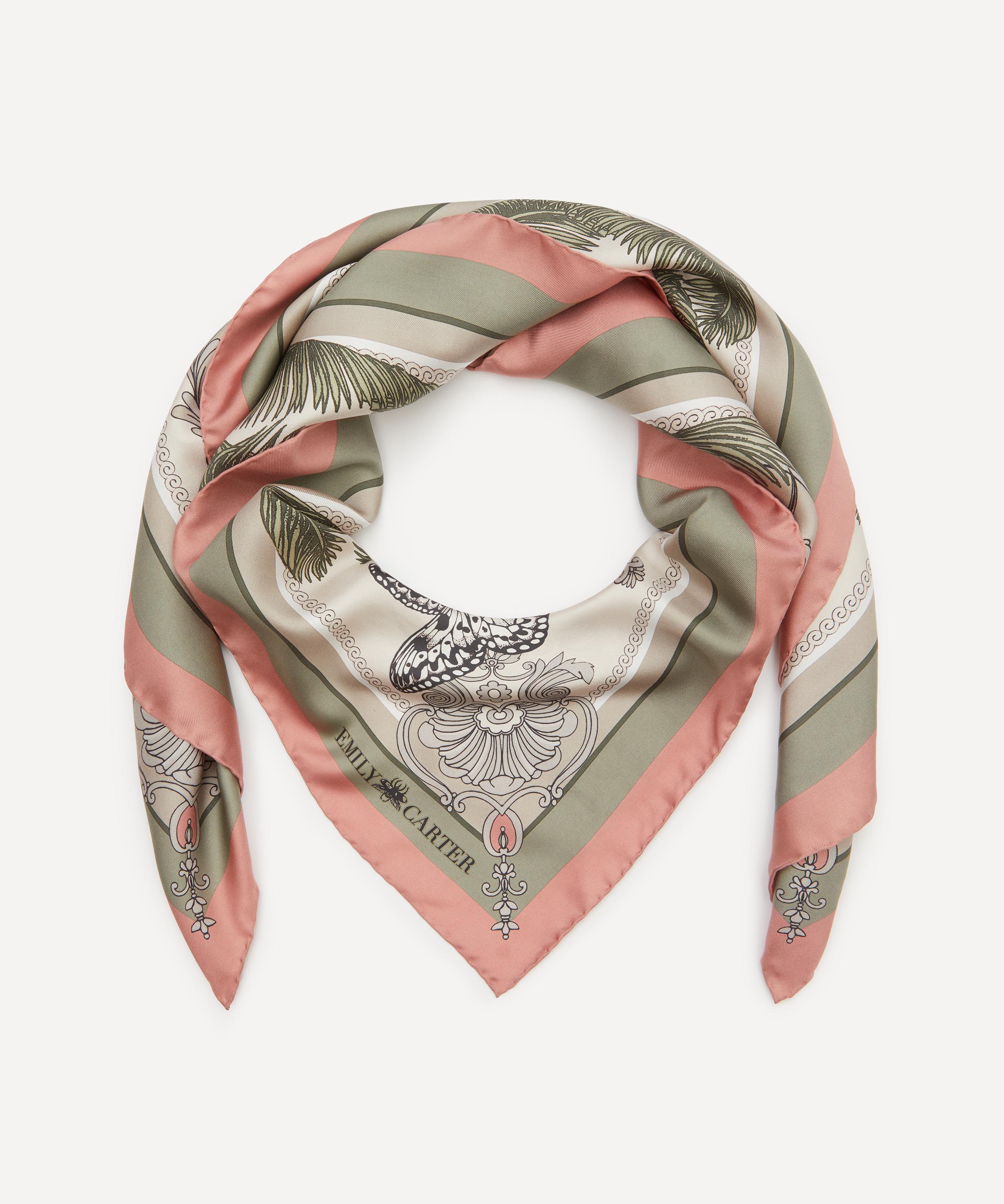 Louis Vuitton Pink Monogram Silk Shawl at 1stDibs