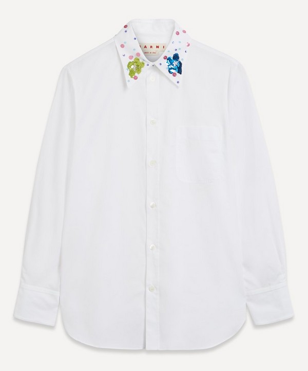 Marni - Sequined Collar Shirt image number null