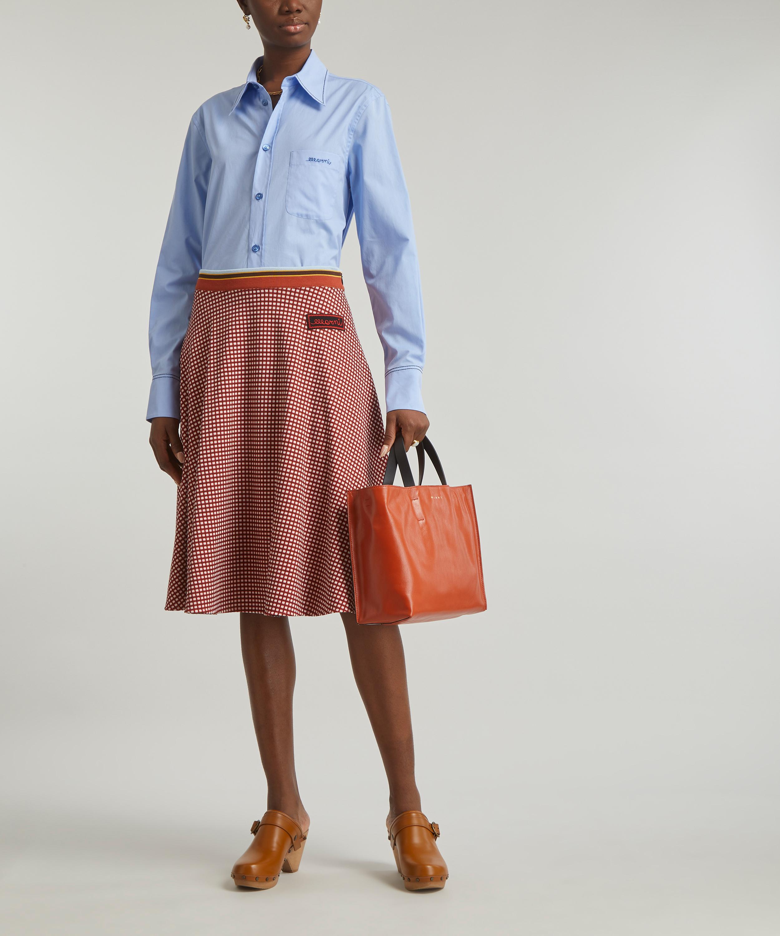 Marni - Logo-Embroidered Cotton Shirt image number 1