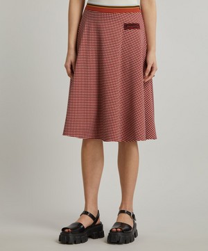 Marni - Checked Circle Skirt image number 2