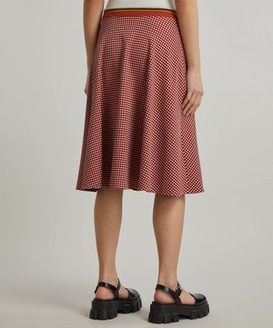 Marni - Checked Circle Skirt image number 3