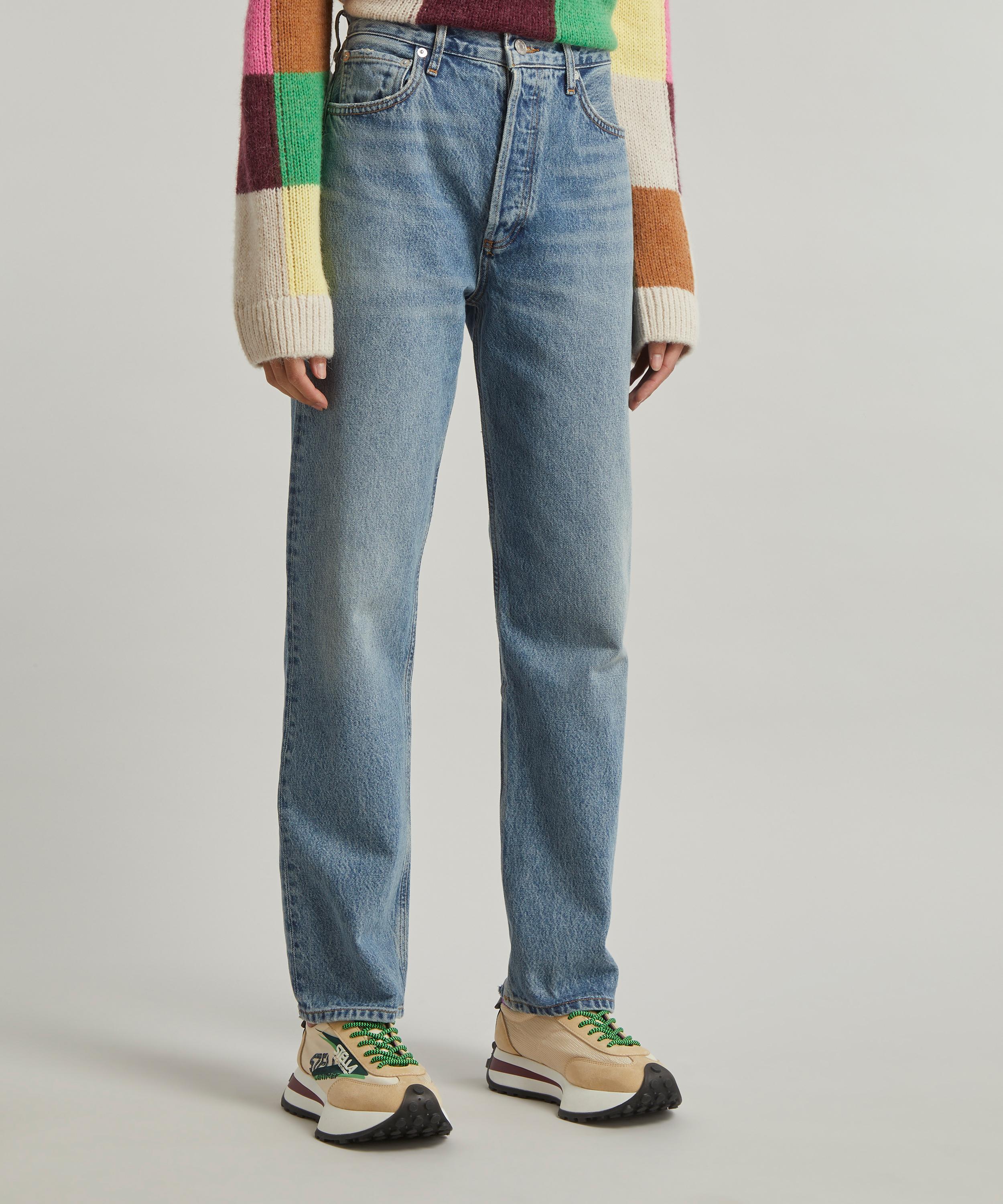 AGOLDE 90s Pinch Waist High-Rise Straight Leg Jeans