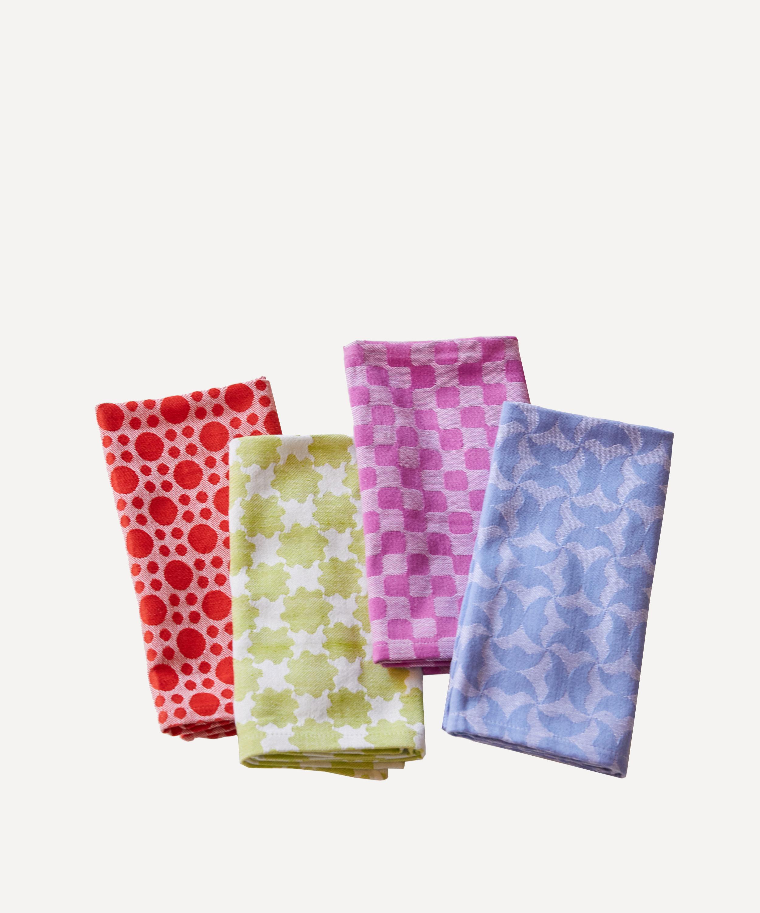 Dusen Dusen - Pattern Napkins 50cm x 50cm Set of Four image number 0