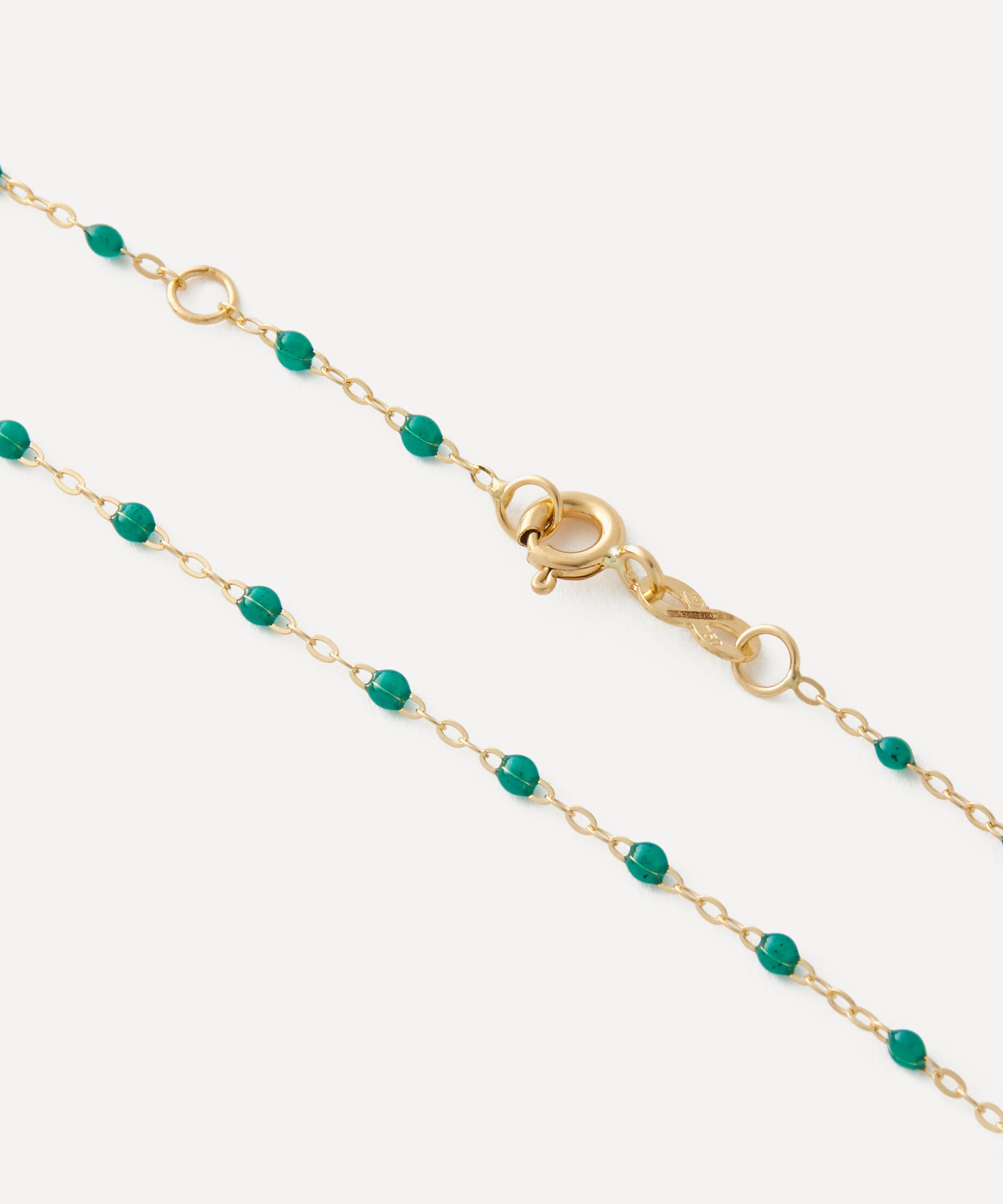 Gigi Clozeau - 18ct Gold Classic Gigi Resin Bead Necklace image number 1