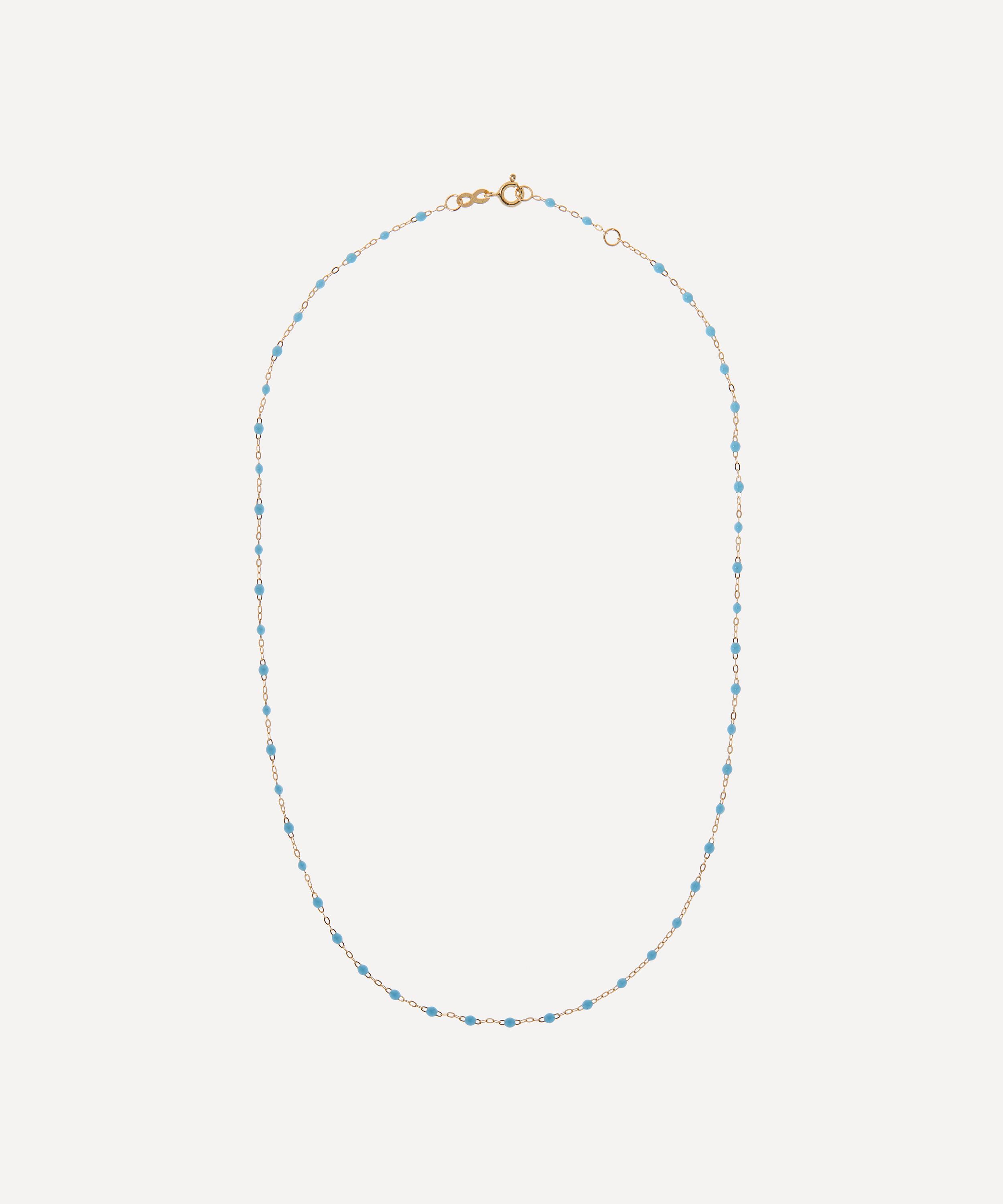 Gigi Clozeau - 18ct Gold Classic Gigi Resin Bead Necklace