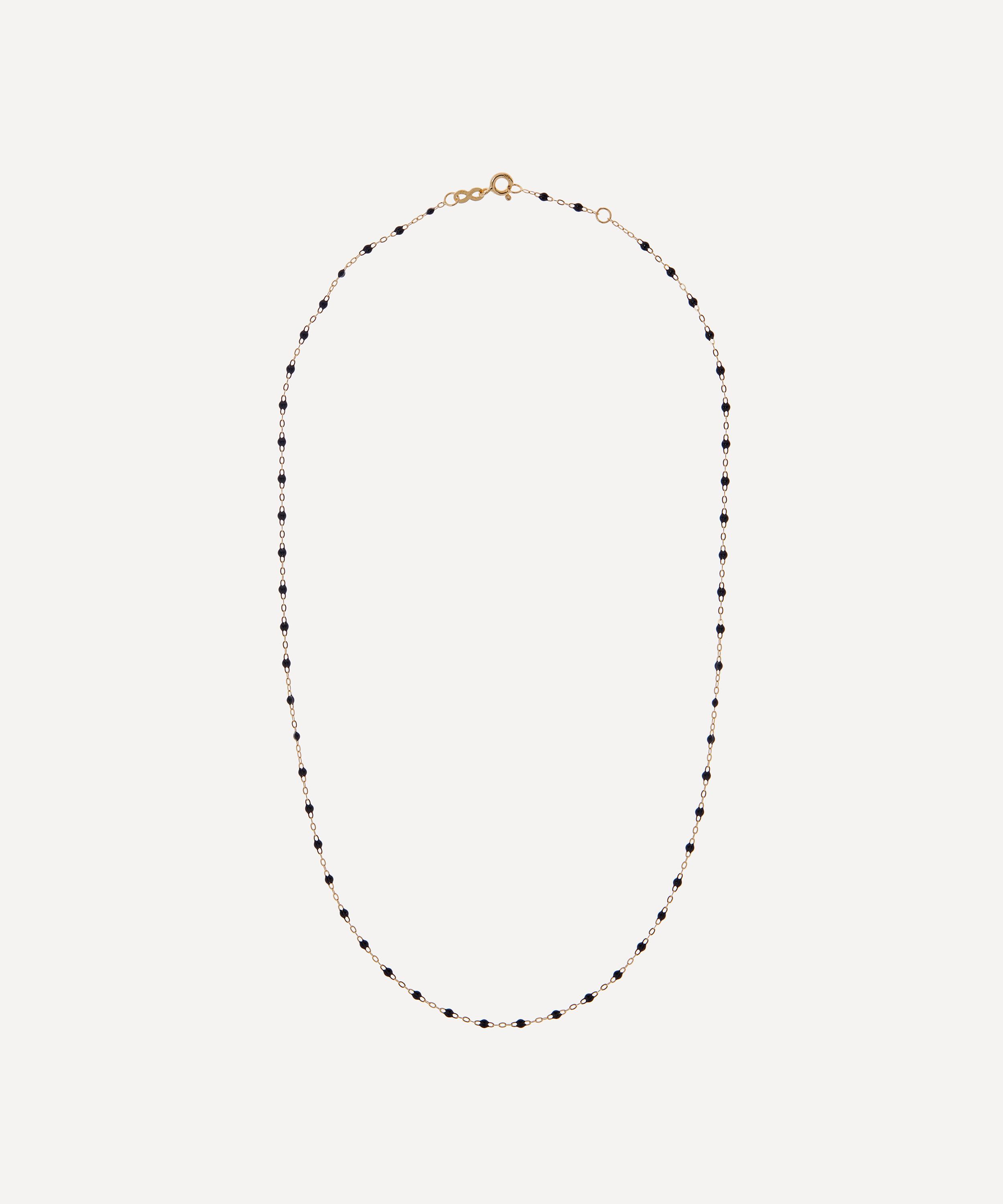 Gigi Clozeau - 18ct Gold Classic Gigi Resin Bead Necklace image number 0