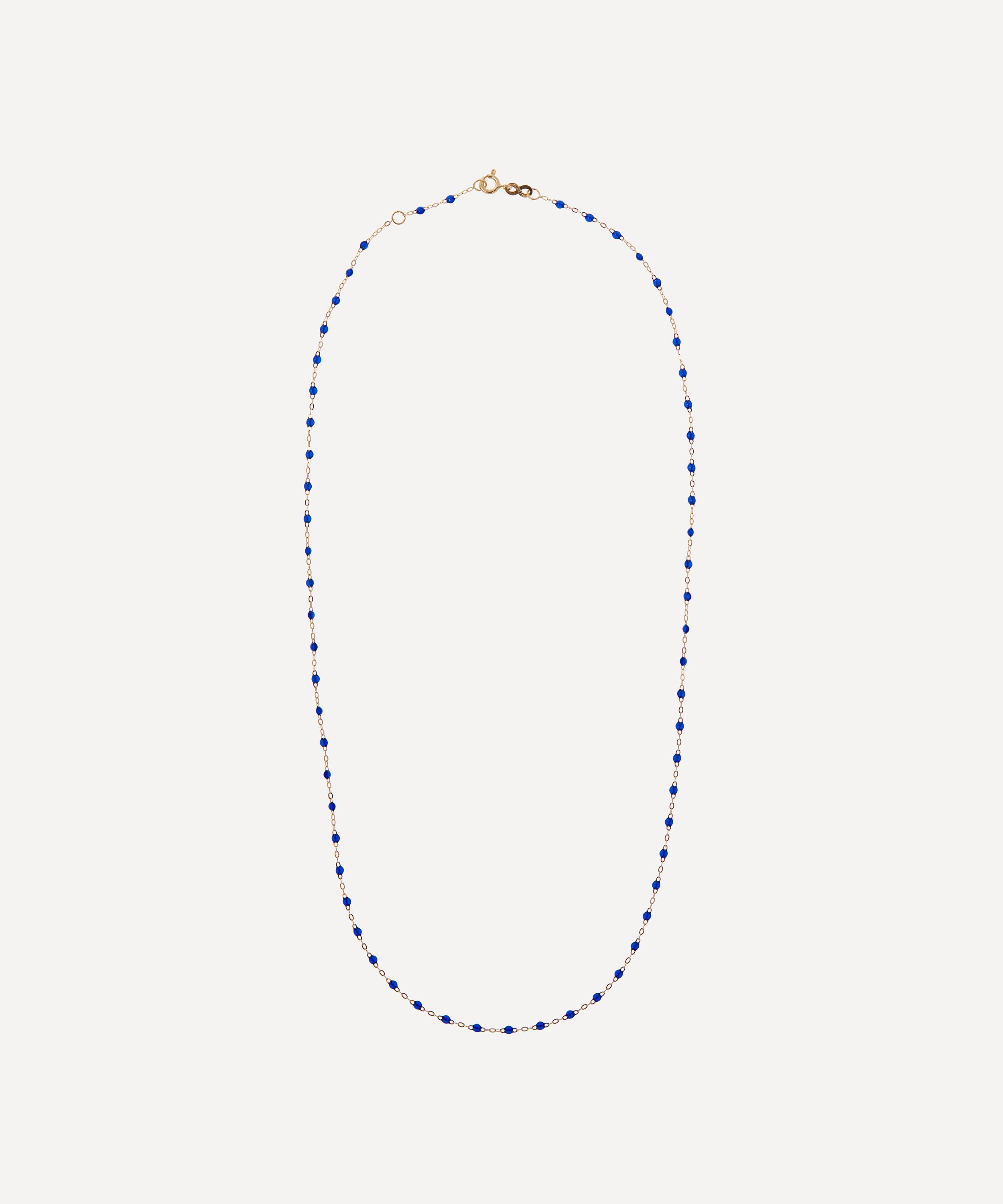 Gigi Clozeau - 18ct Gold Classic Gigi Resin Bead Necklace image number 0