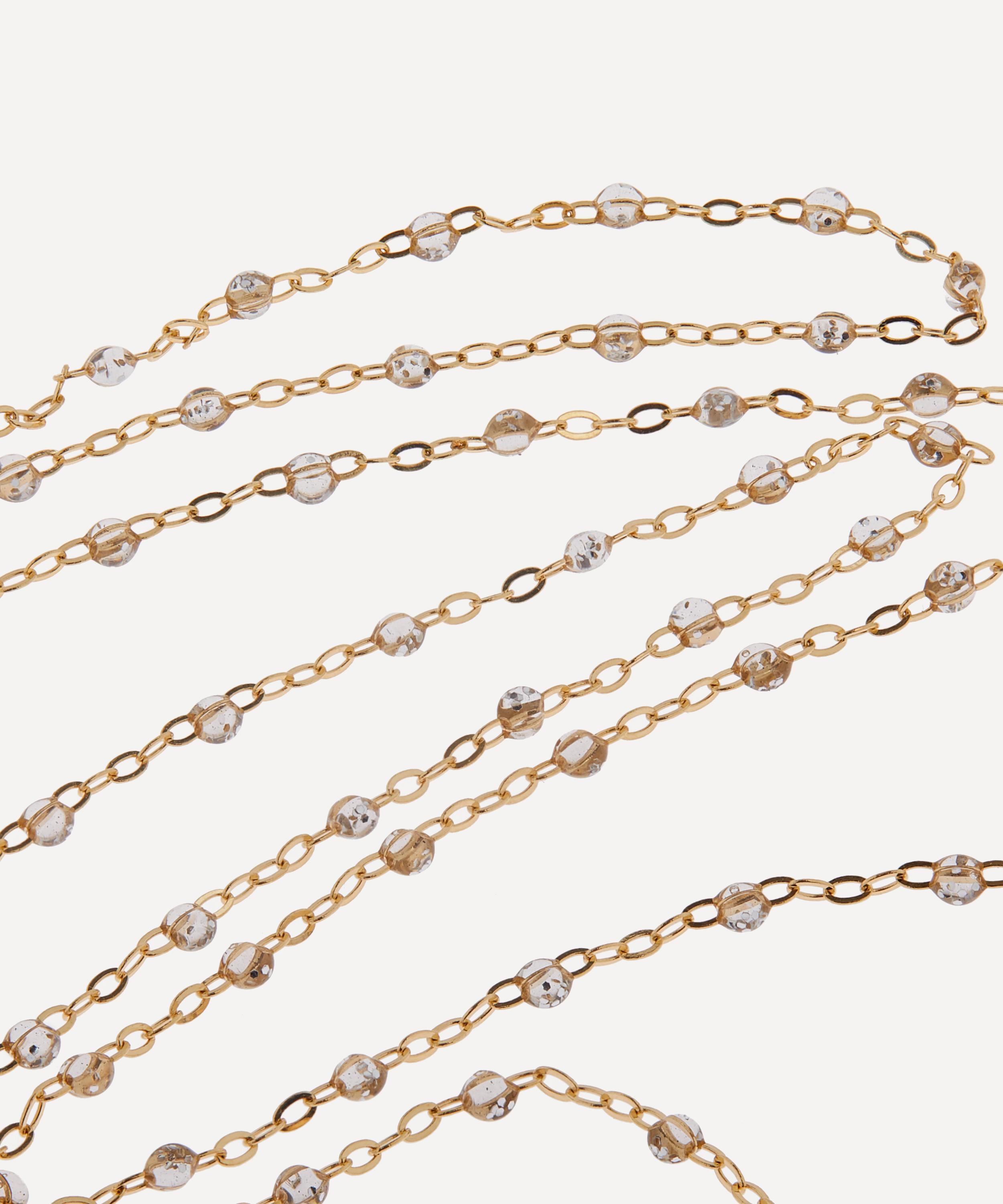 Gigi Clozeau - 18ct Gold Classic Gigi Resin Bead Necklace image number 1