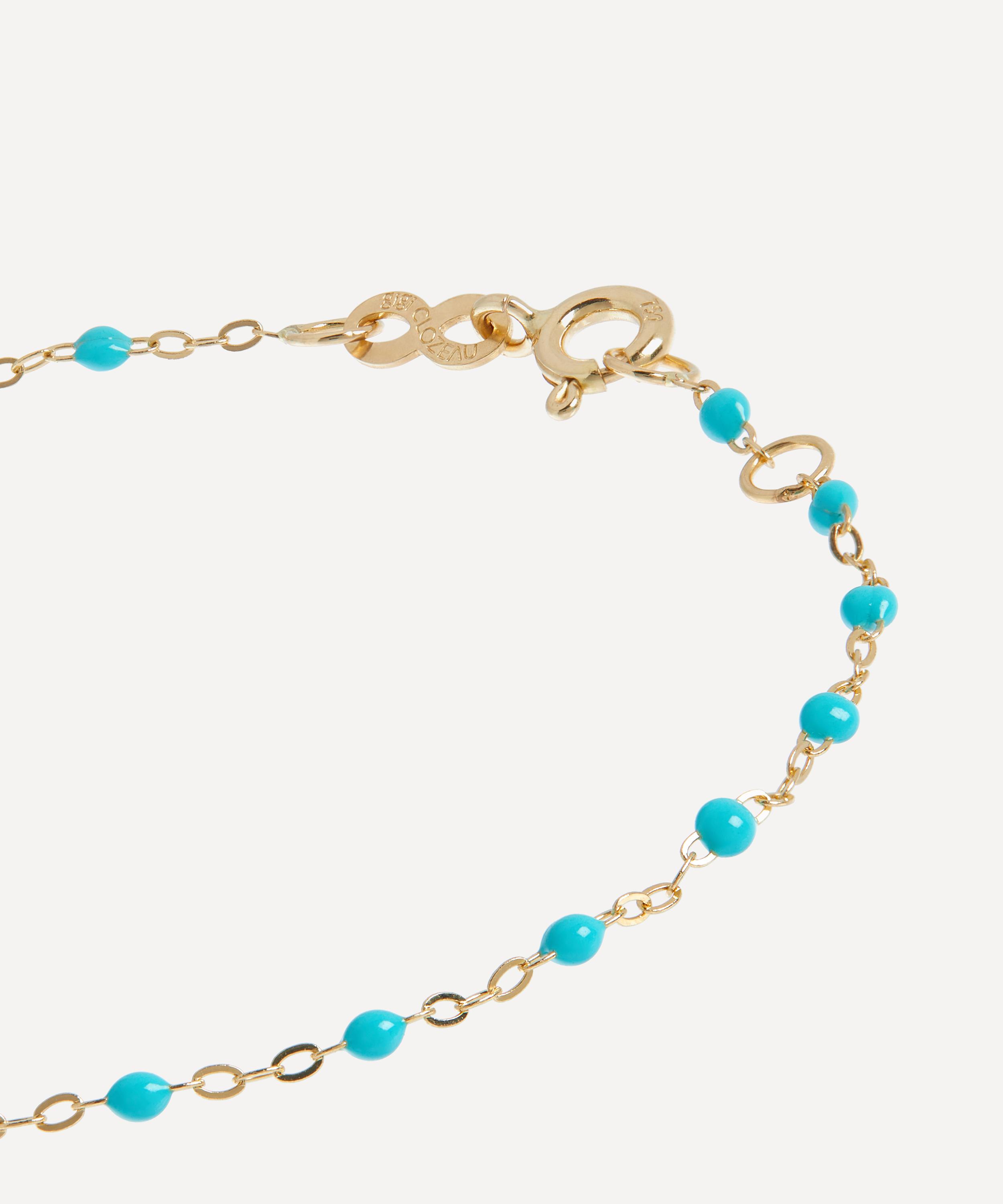 Gigi Clozeau - 18ct Gold Classic Gigi Resin Bead Bracelet image number 3