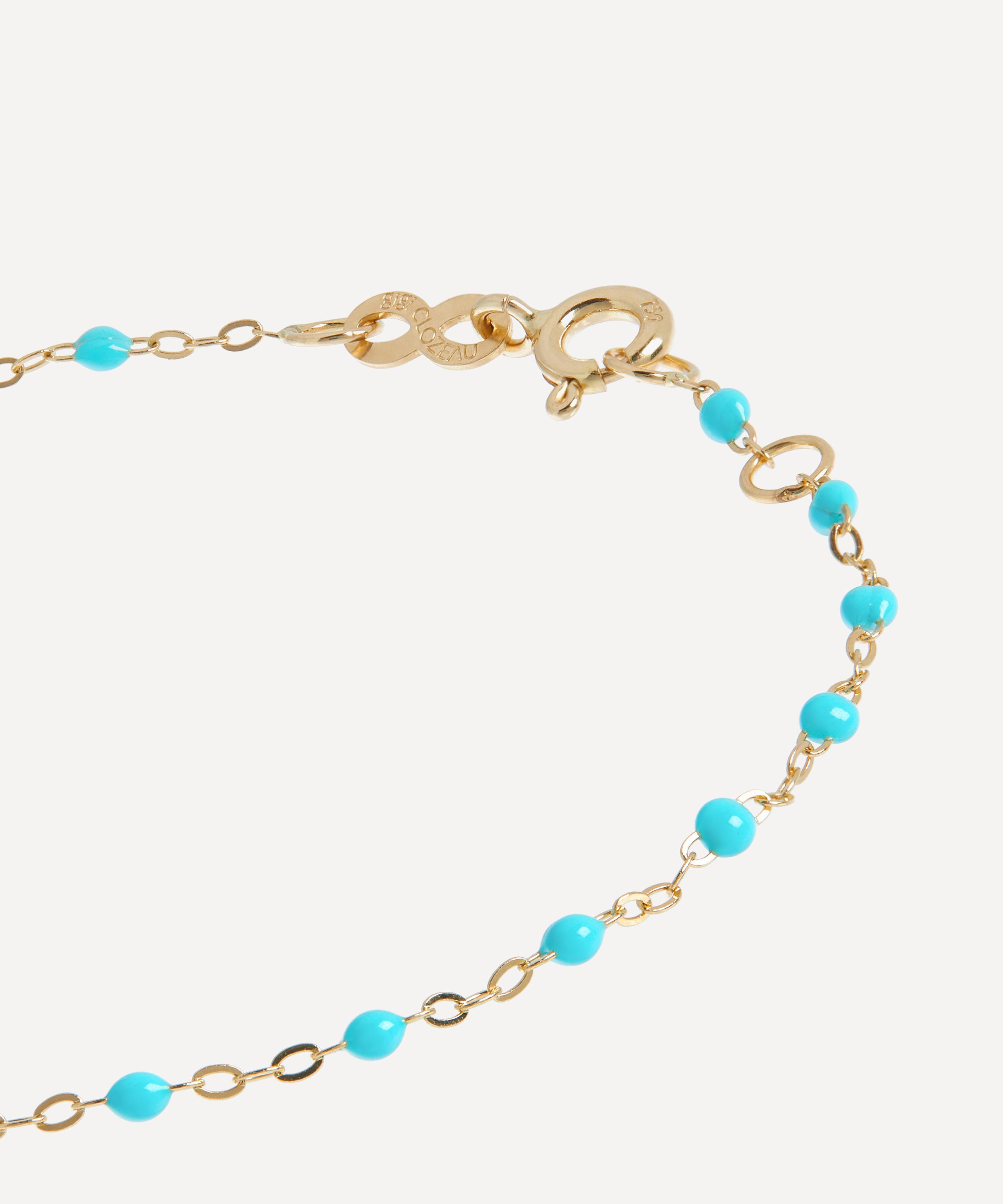 Gigi Clozeau - 18ct Gold Classic Gigi Resin Bead Bracelet image number 3