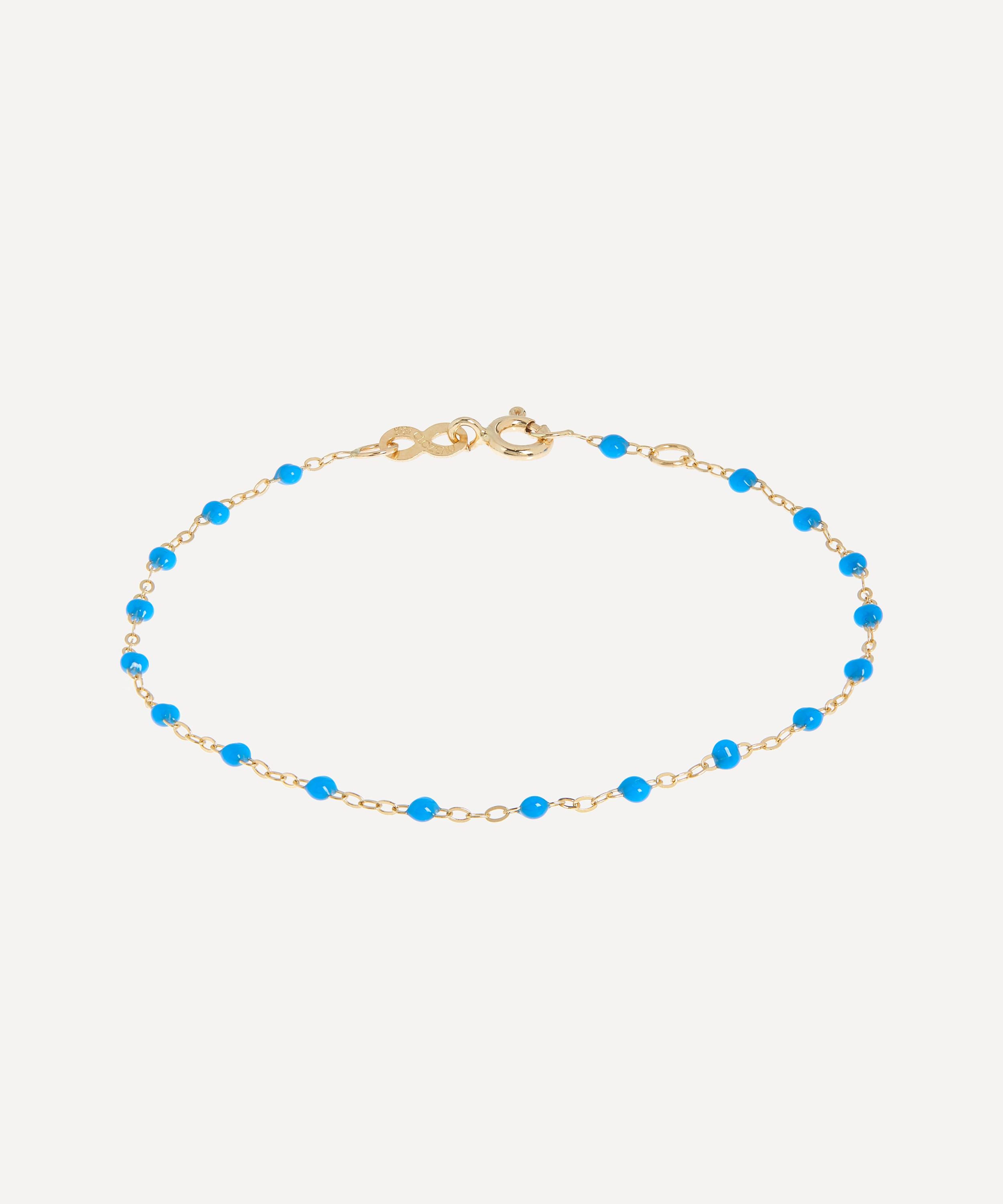 Gigi Clozeau - 18ct Gold Classic Gigi Resin Bead Bracelet image number 0