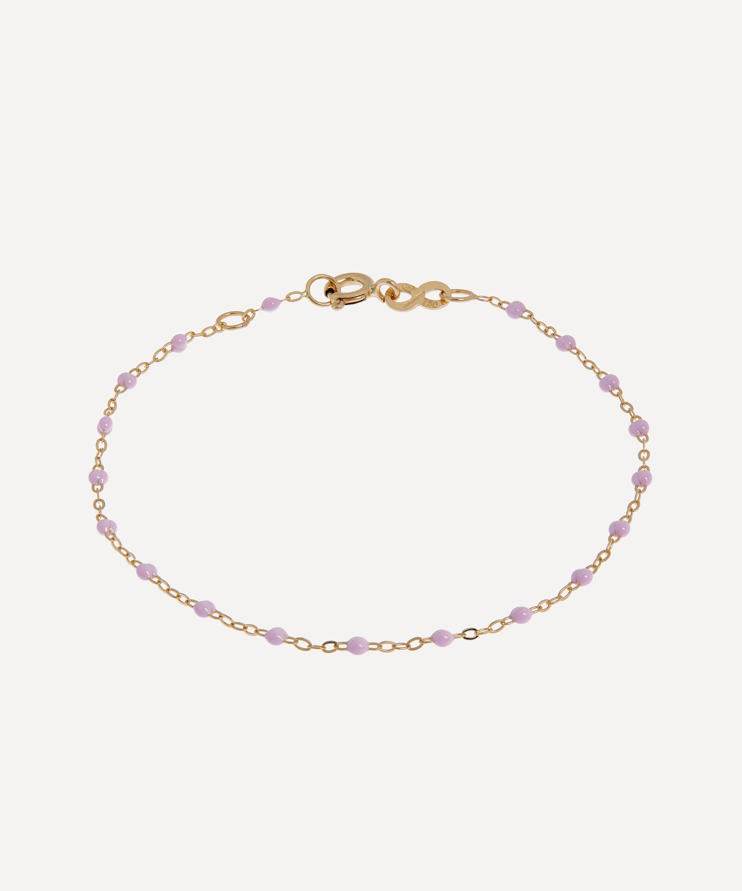 Gigi Clozeau - 18ct Gold Classic Gigi Resin Bead Bracelet