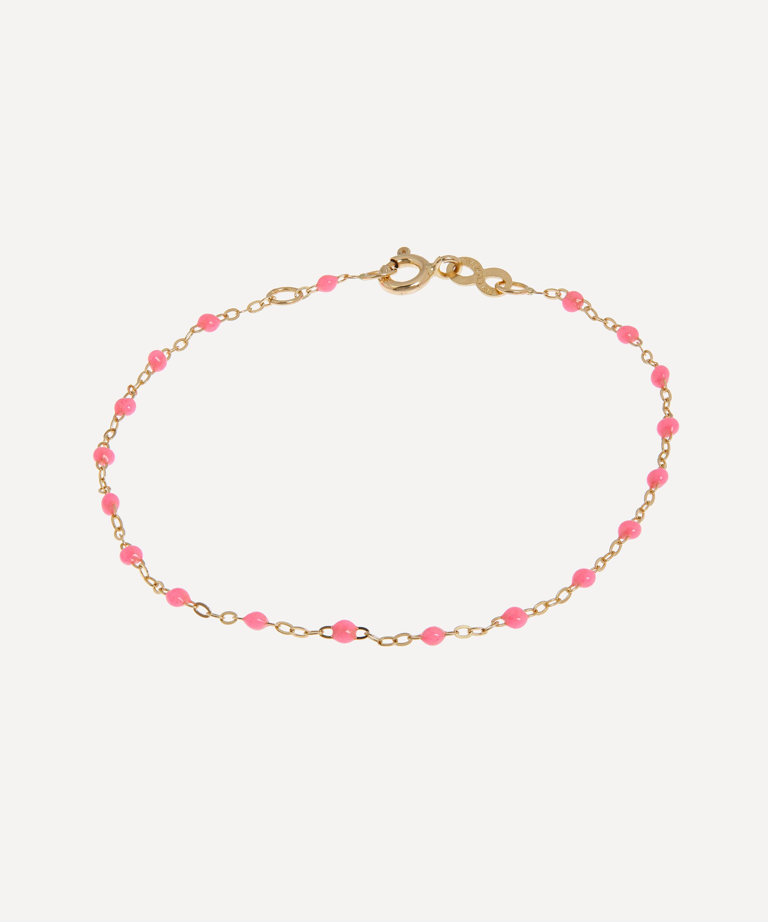 Gigi Clozeau - 18ct Gold Classic Gigi Resin Bead Bracelet