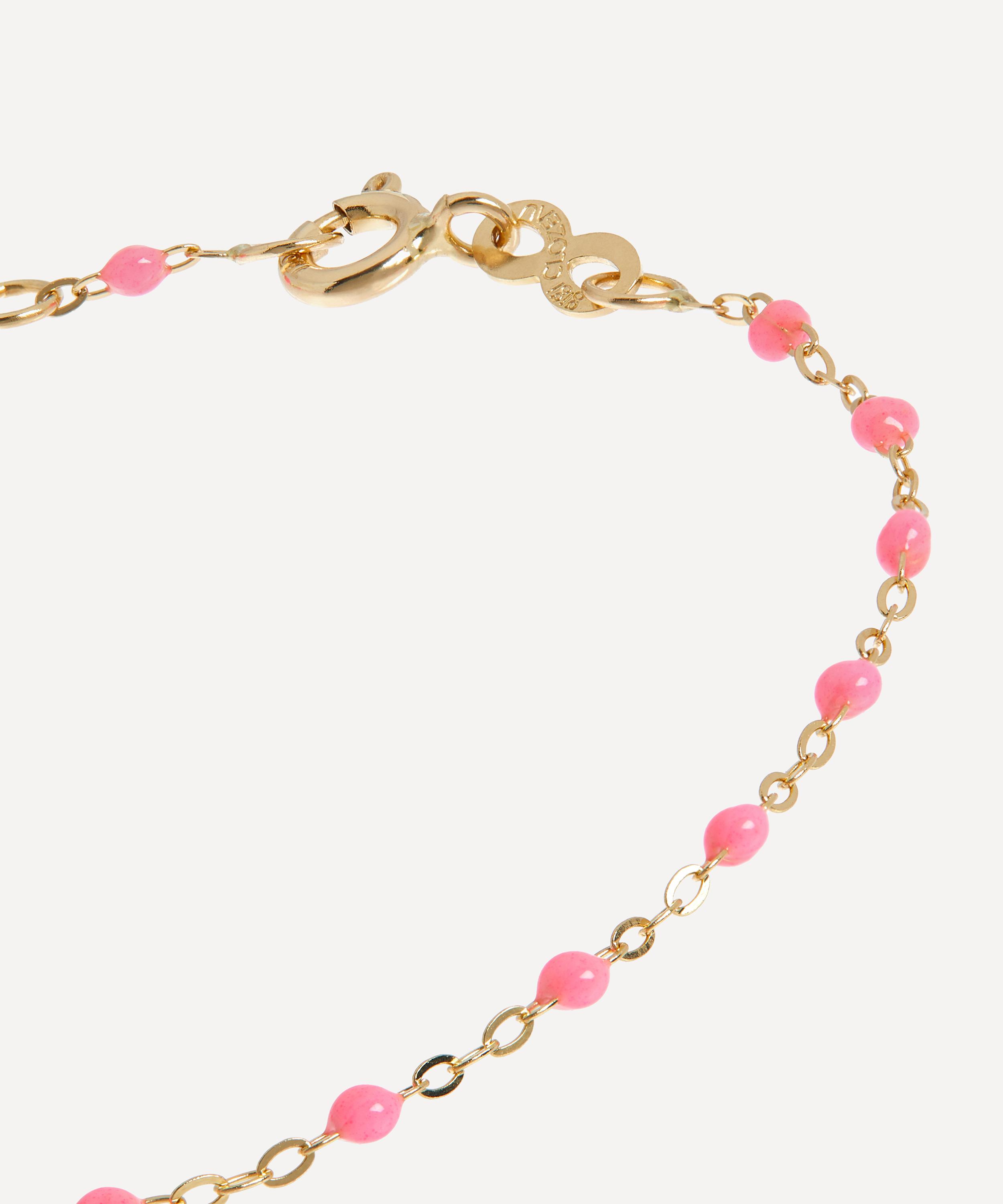 Gigi Clozeau - 18ct Gold Classic Gigi Resin Bead Bracelet image number 3