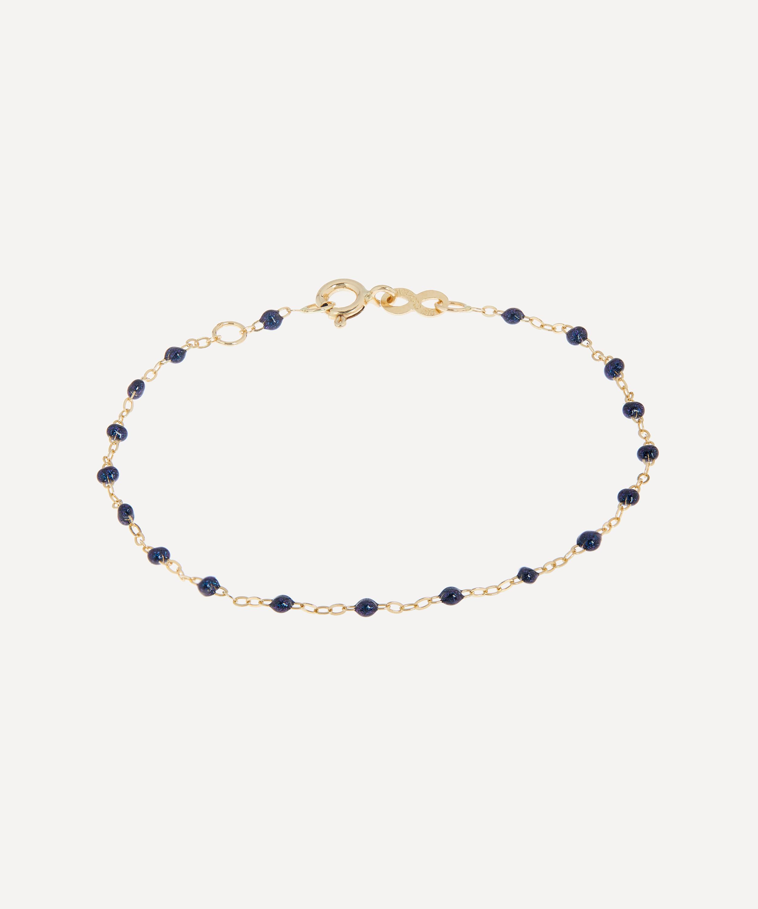 Gigi Clozeau - 18ct Gold Classic Gigi Resin Bead Bracelet image number 0