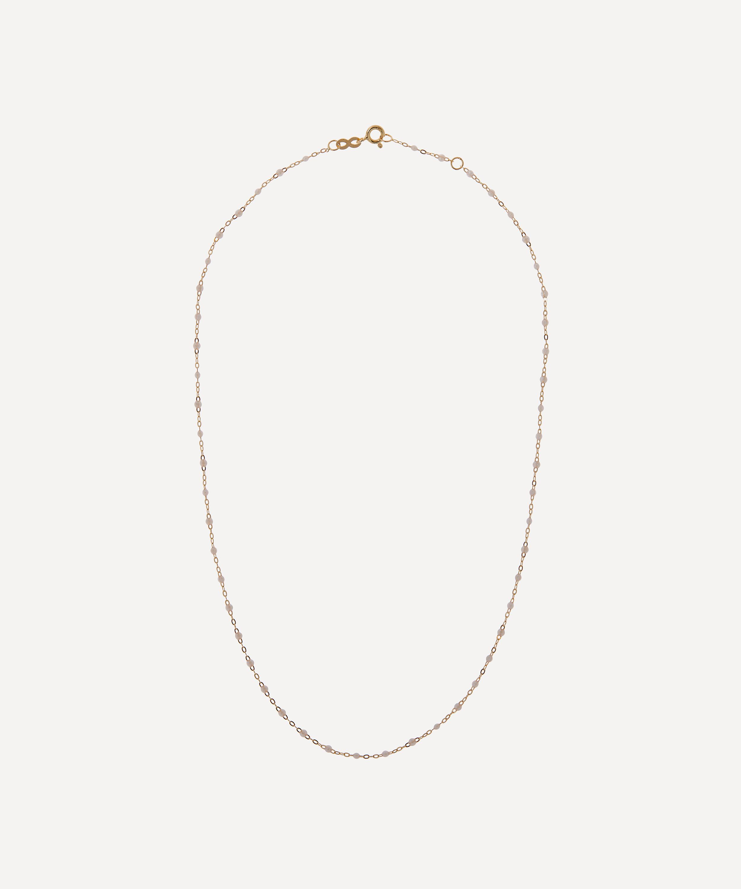 Gigi Clozeau - 18ct Gold Classic Gigi Resin Bead Necklace image number 