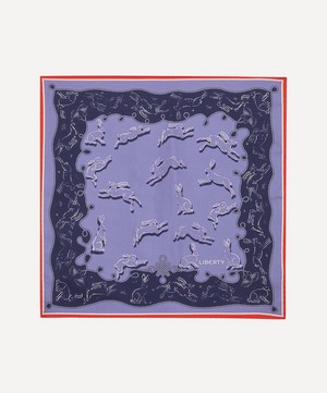 Liberty - Elegant Leap Square Silk Twill Scarf image number 0